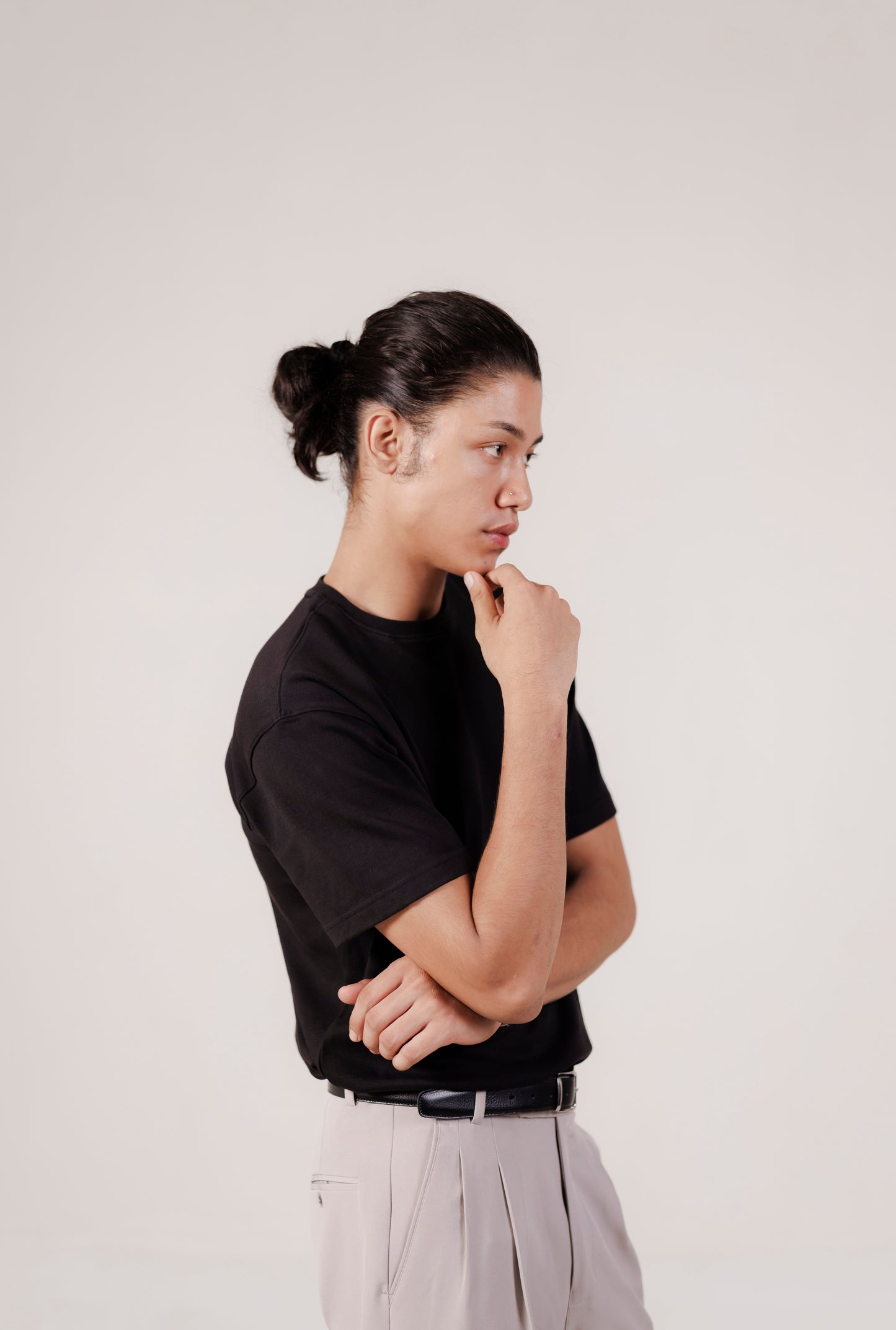 Relaxed T-Shirt- Black