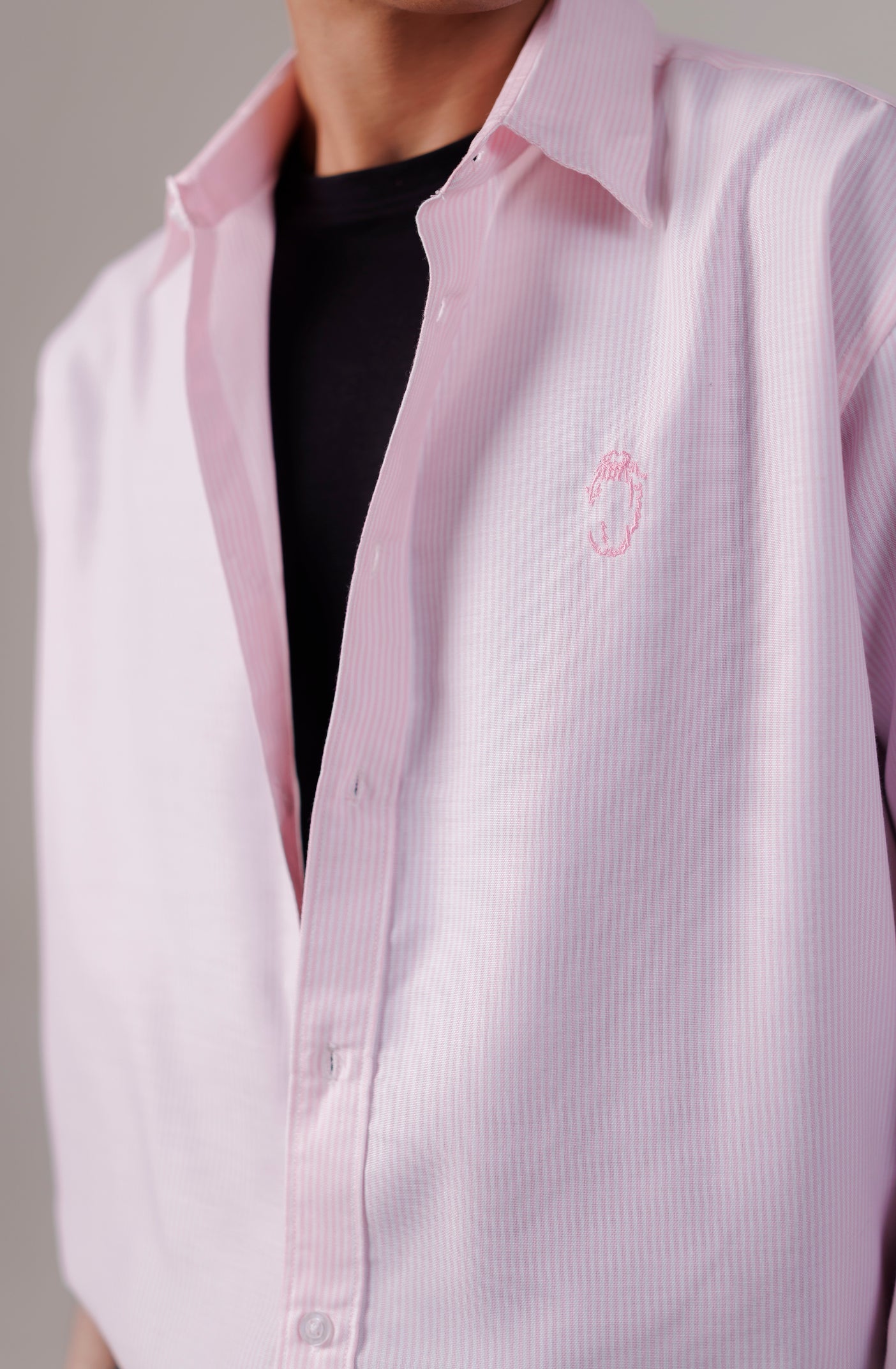 Oxford Shirt- Shell Pink