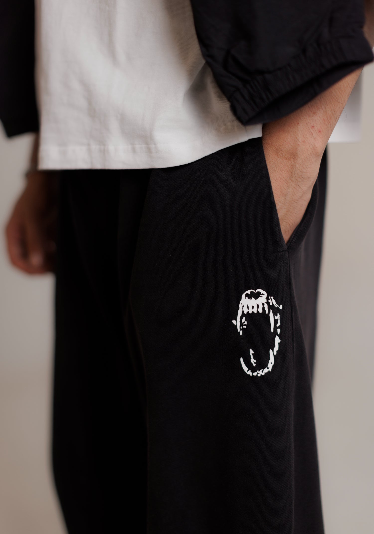 Essential Joggers - Washed Black