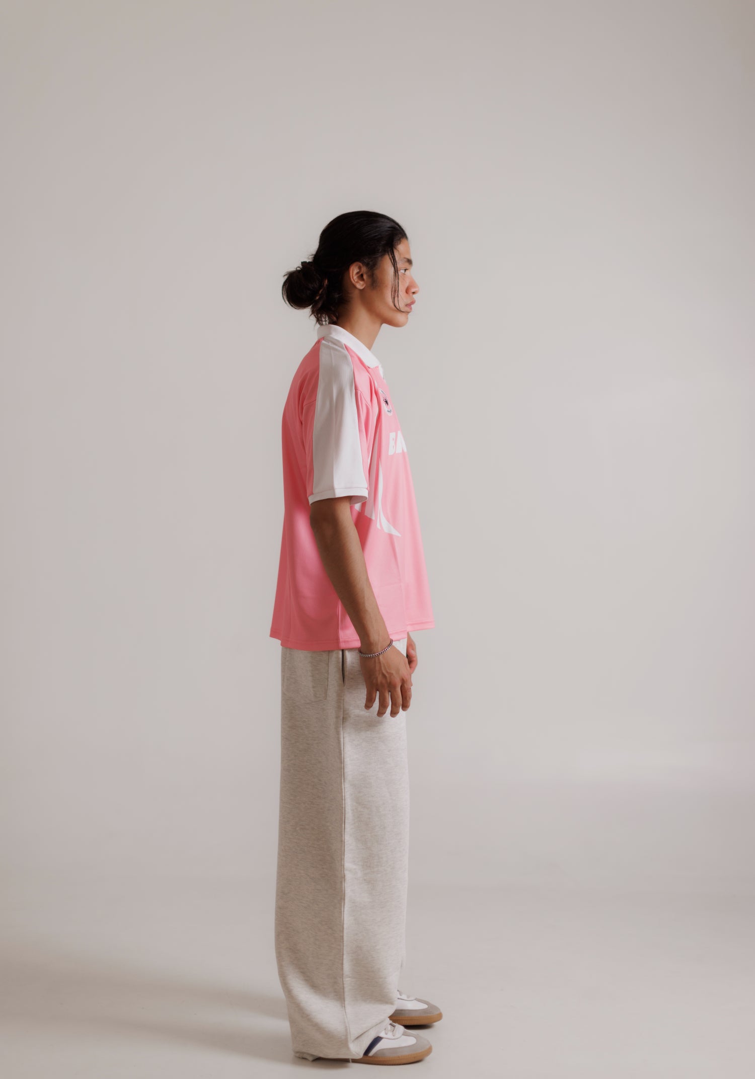 Football Jersey - Pastel Pink