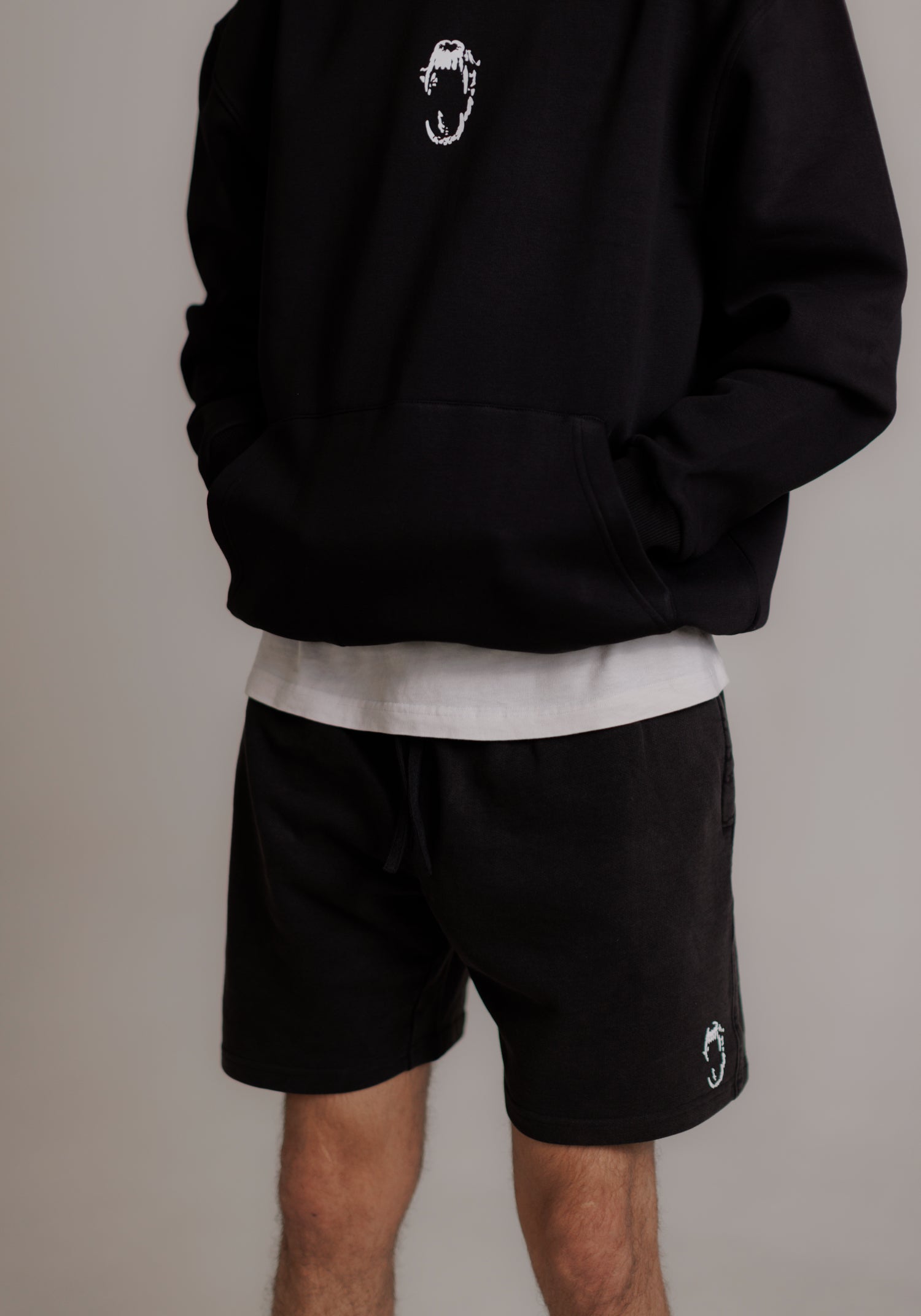 Essential Shorts- Washed Black