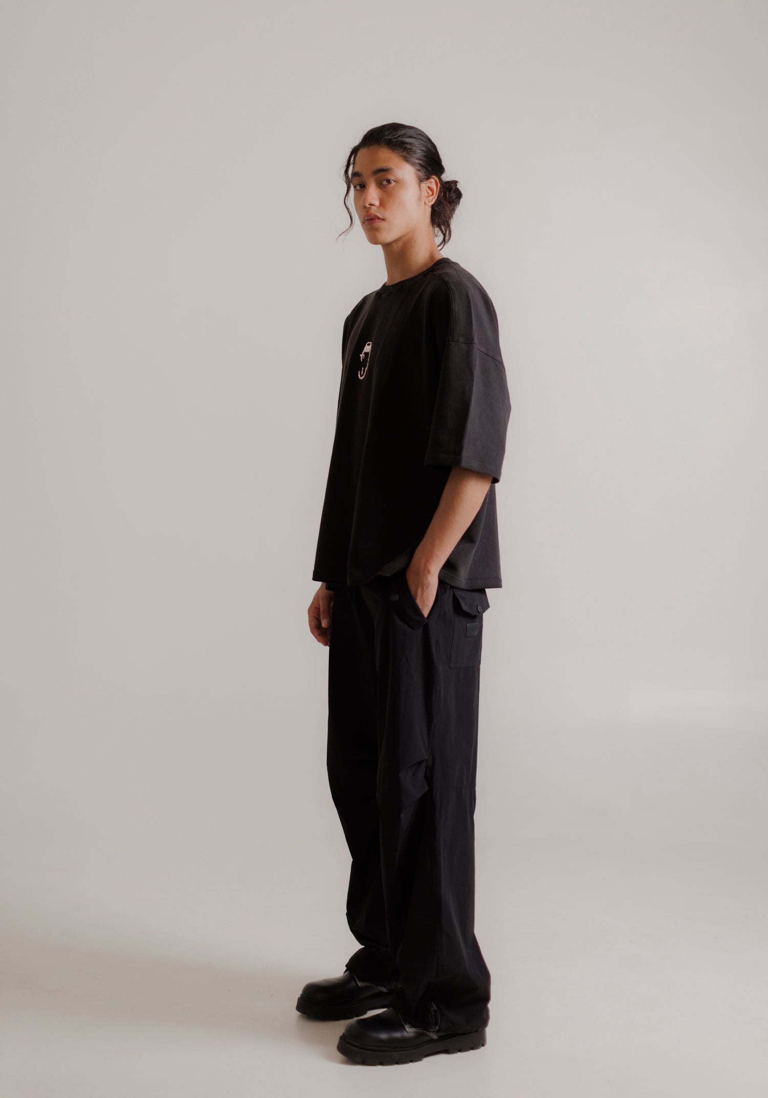 Parachute Pants Unisex - Black