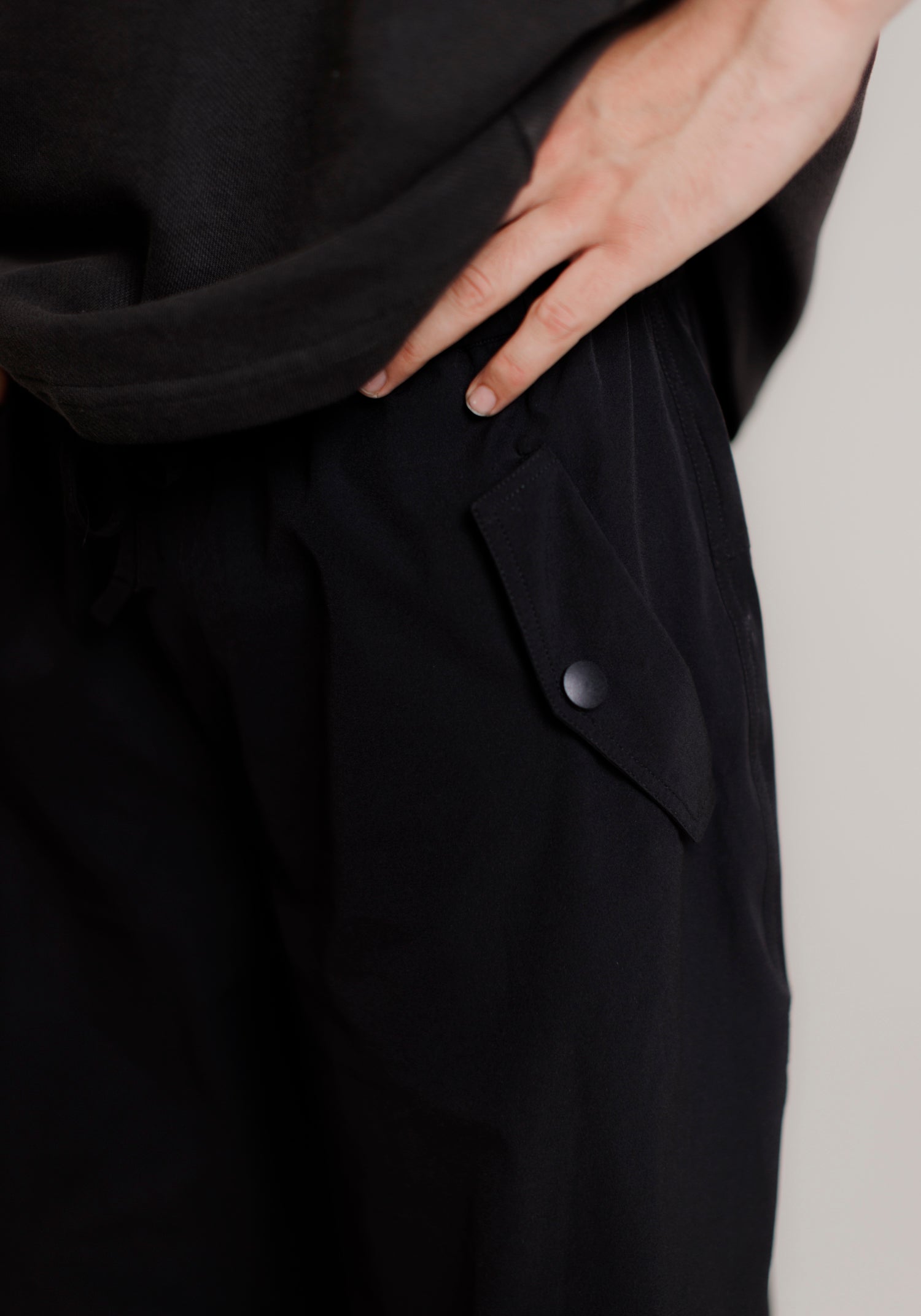 Parachute Pants Unisex - Black