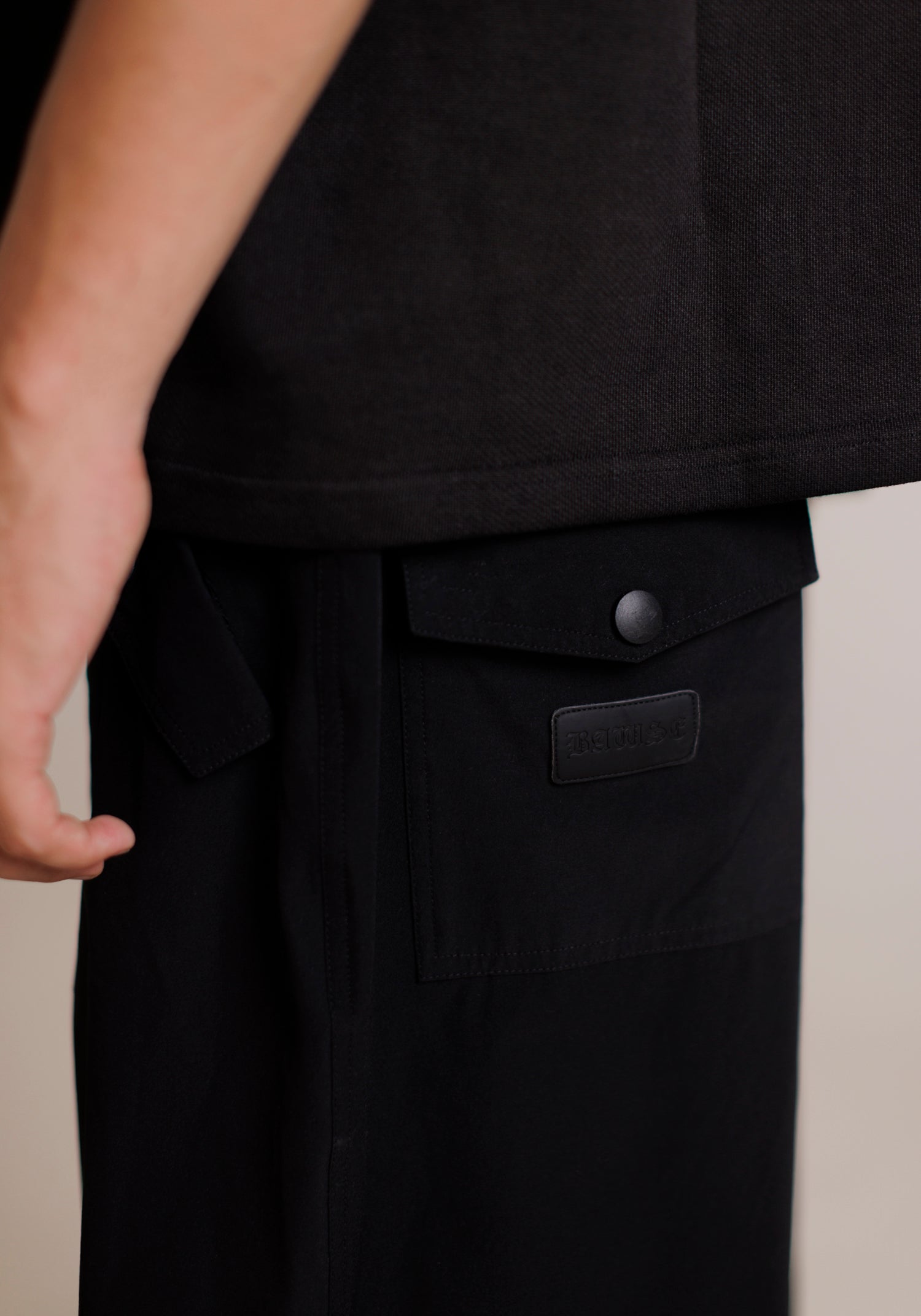 Parachute Pants Unisex - Black