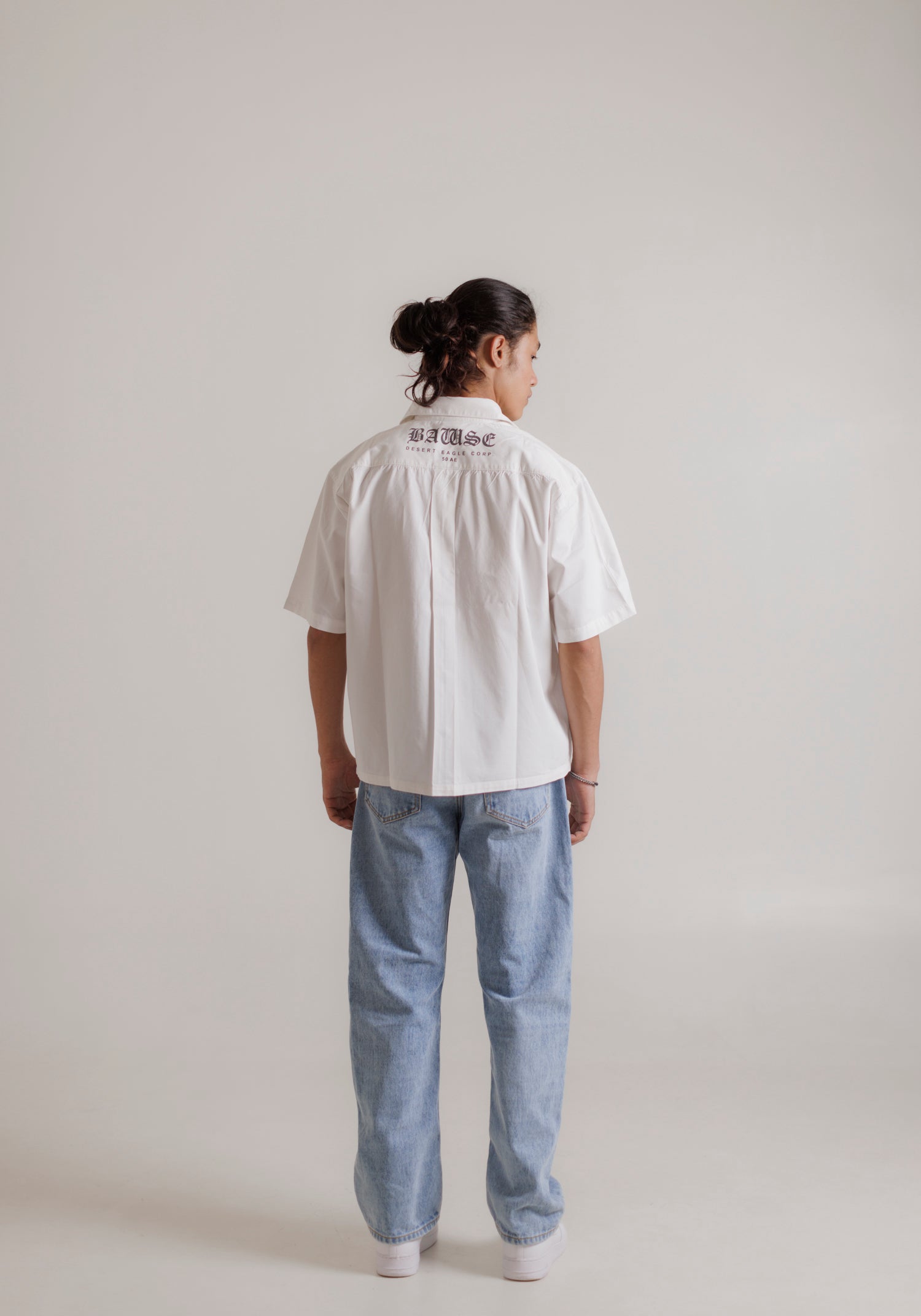 Boxy Fit Shirt - White