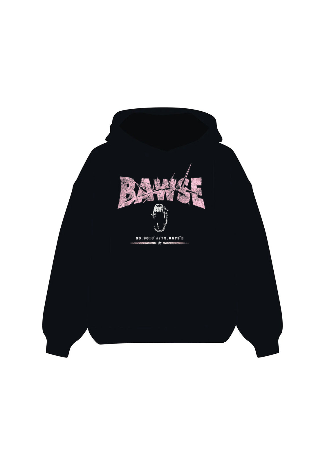 Signature Graphic Hoodie - Black