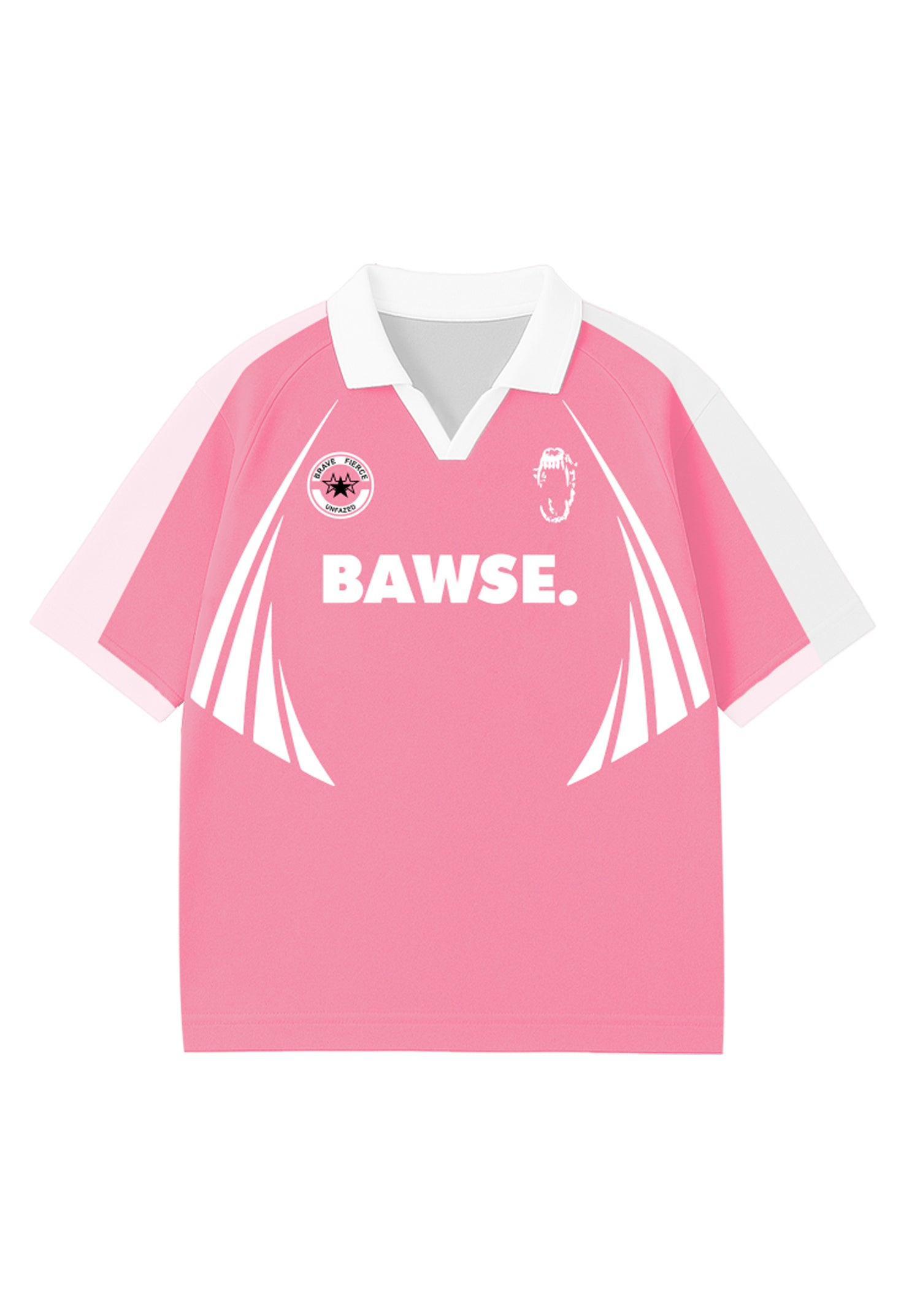 Football Jersey - Pastel Pink