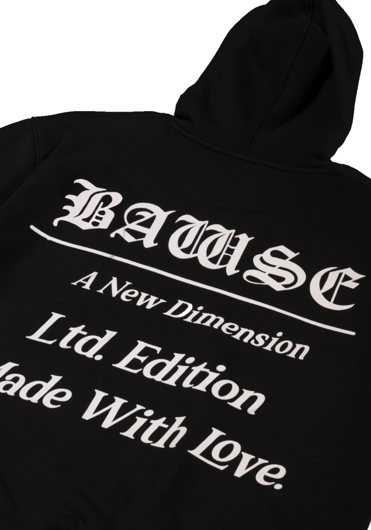 Baggy Hoodie - Graphic Black