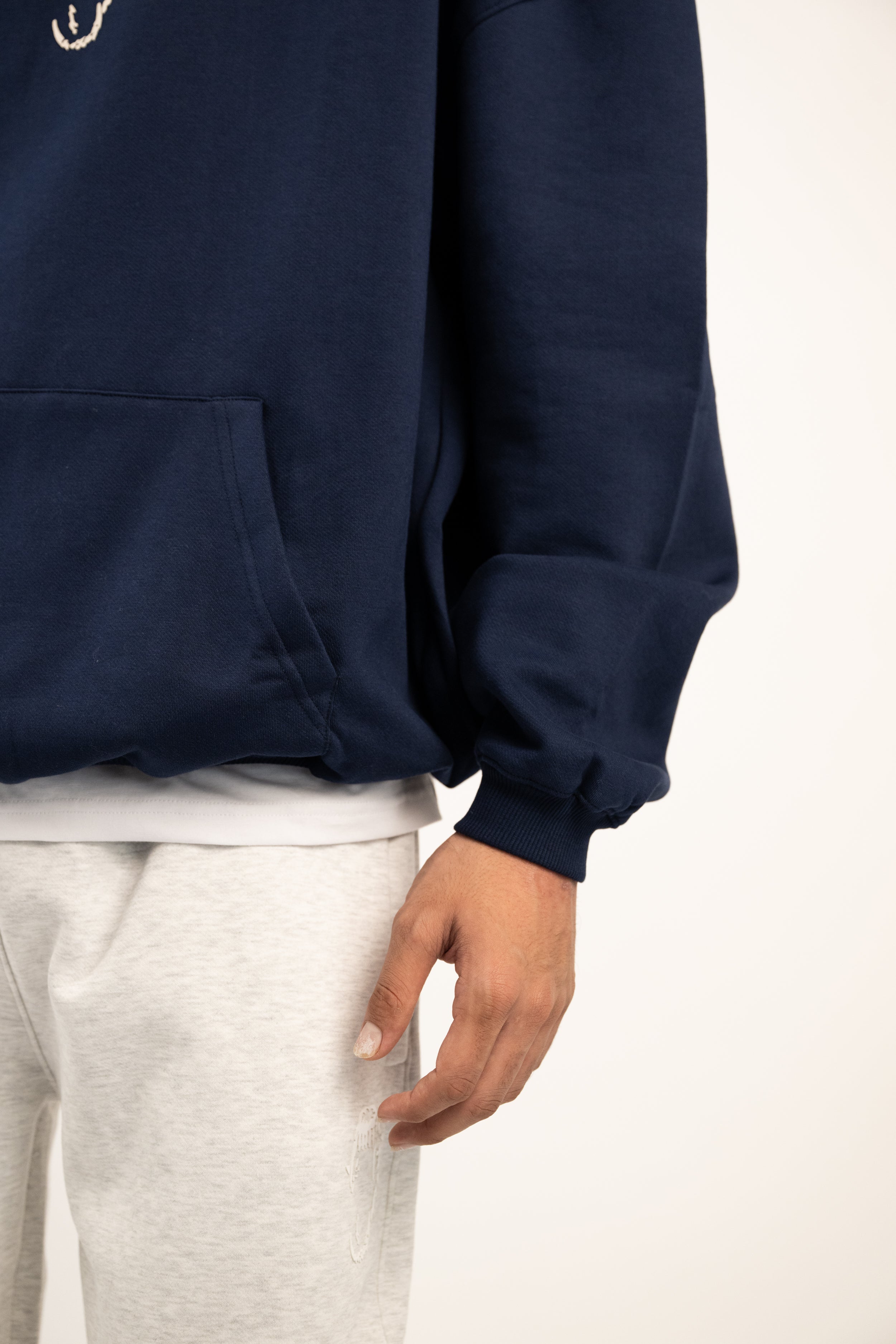 Box Hoodie - Midnight Blue