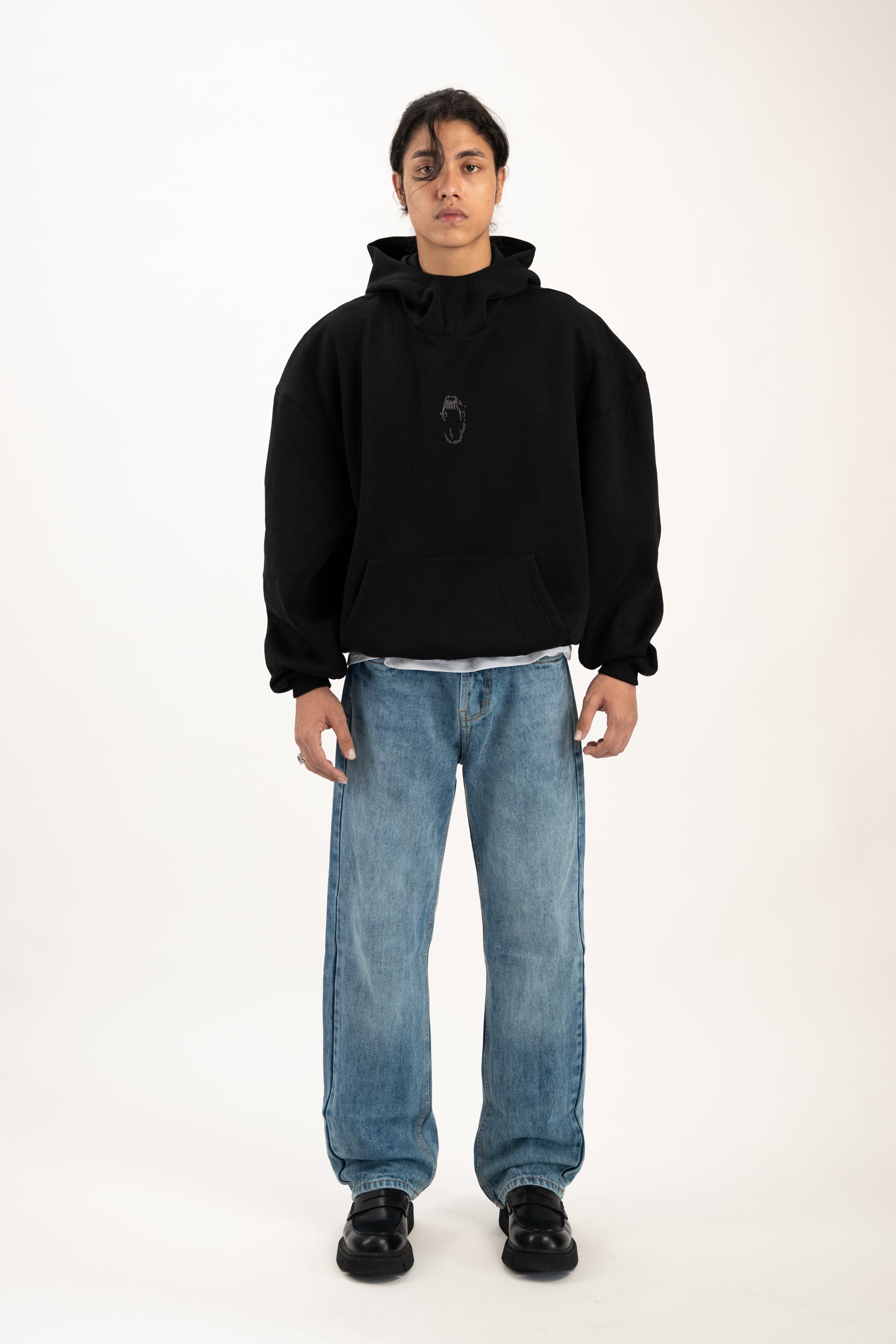 Box Hoodie - Black
