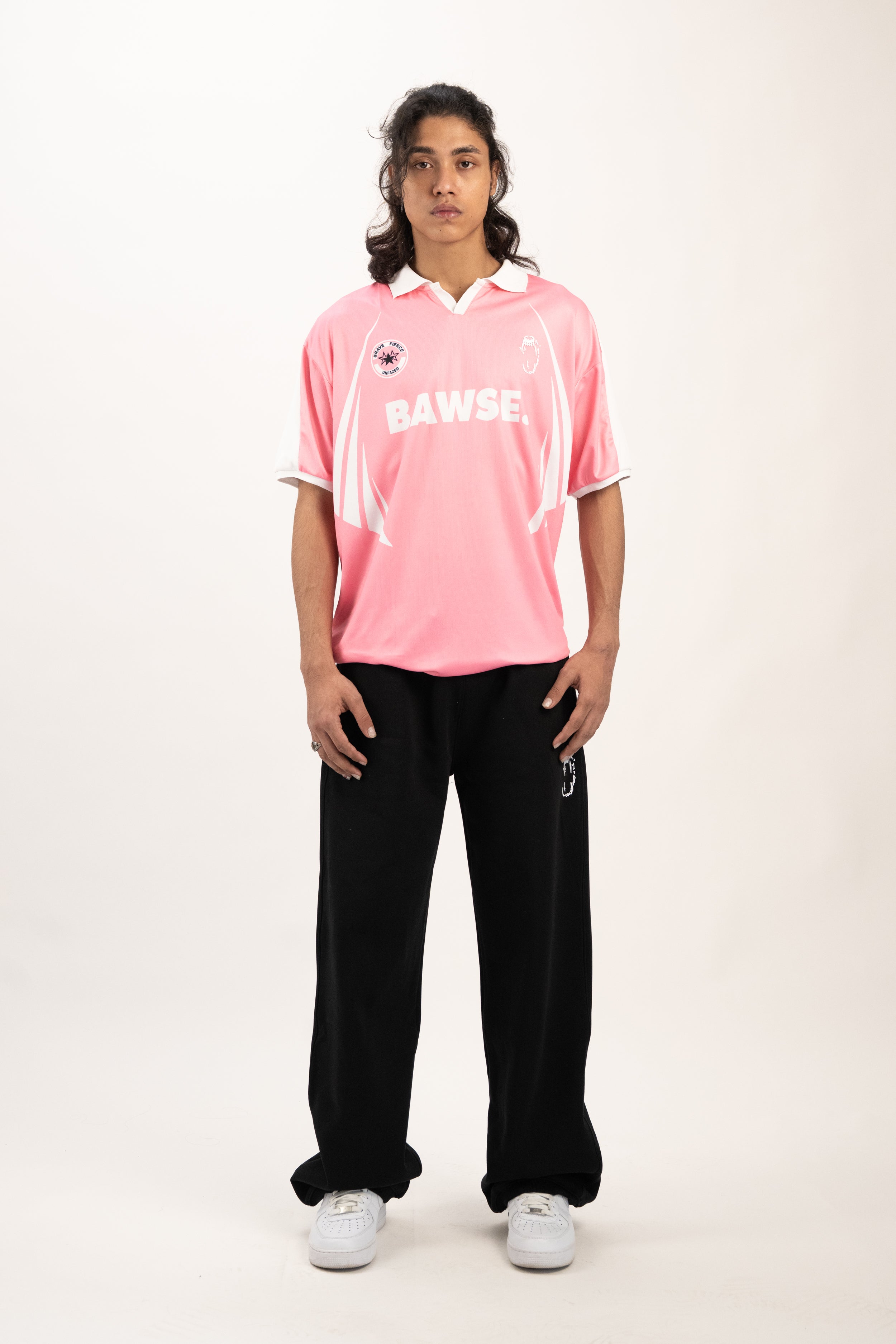 Football Jersey - Pastel Pink