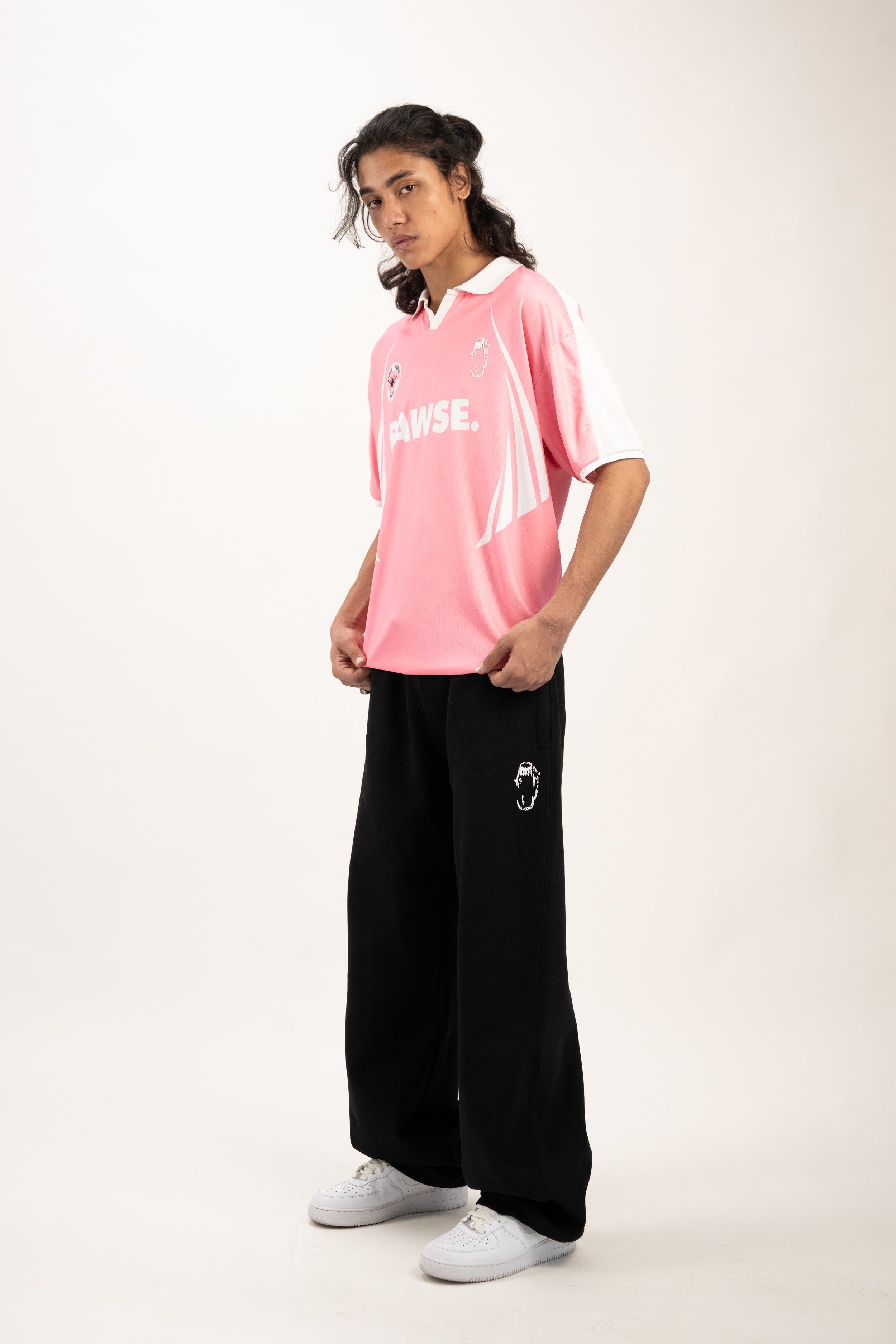 Football Jersey - Pastel Pink