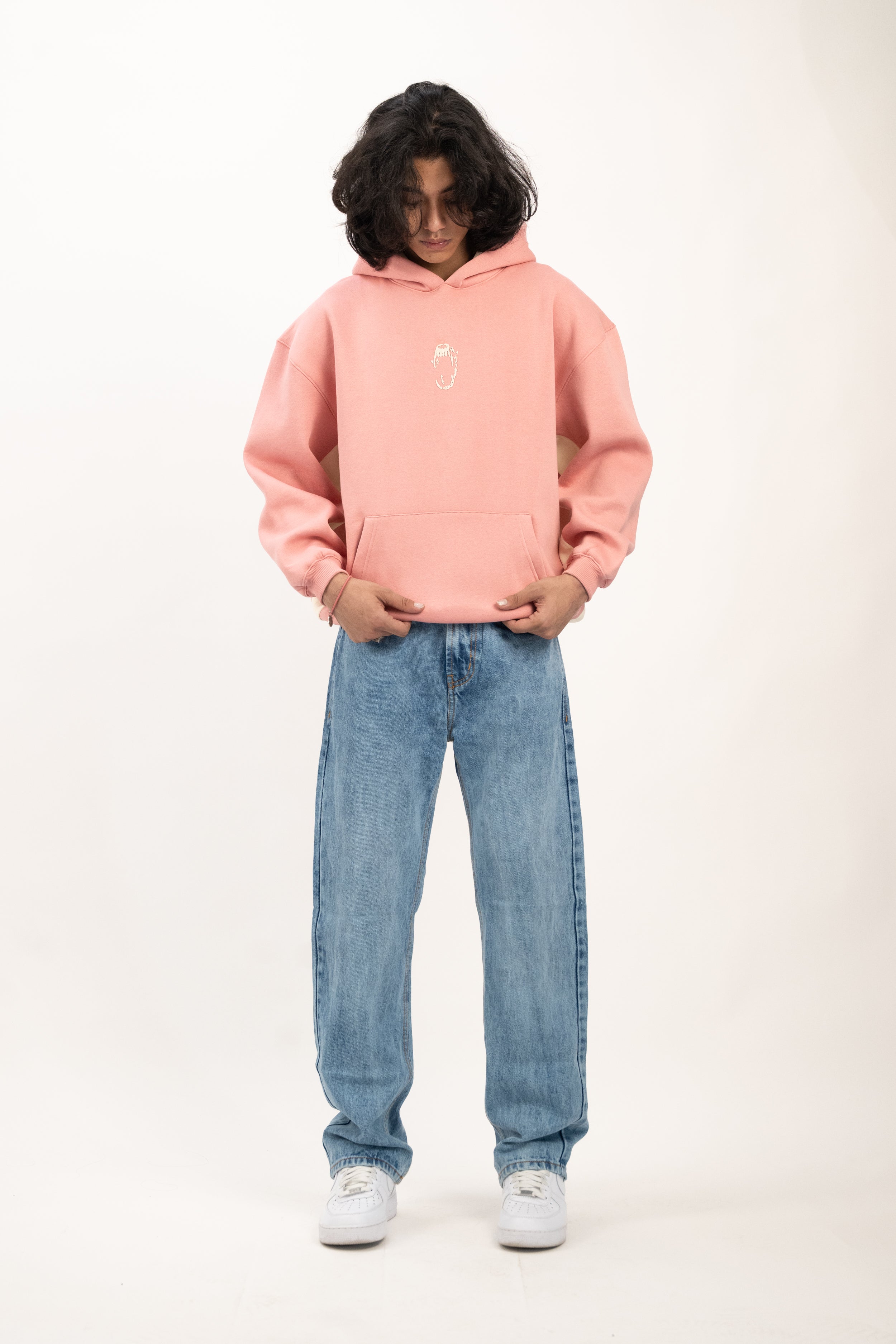 Essential Hoodie - Pink/Vanilla