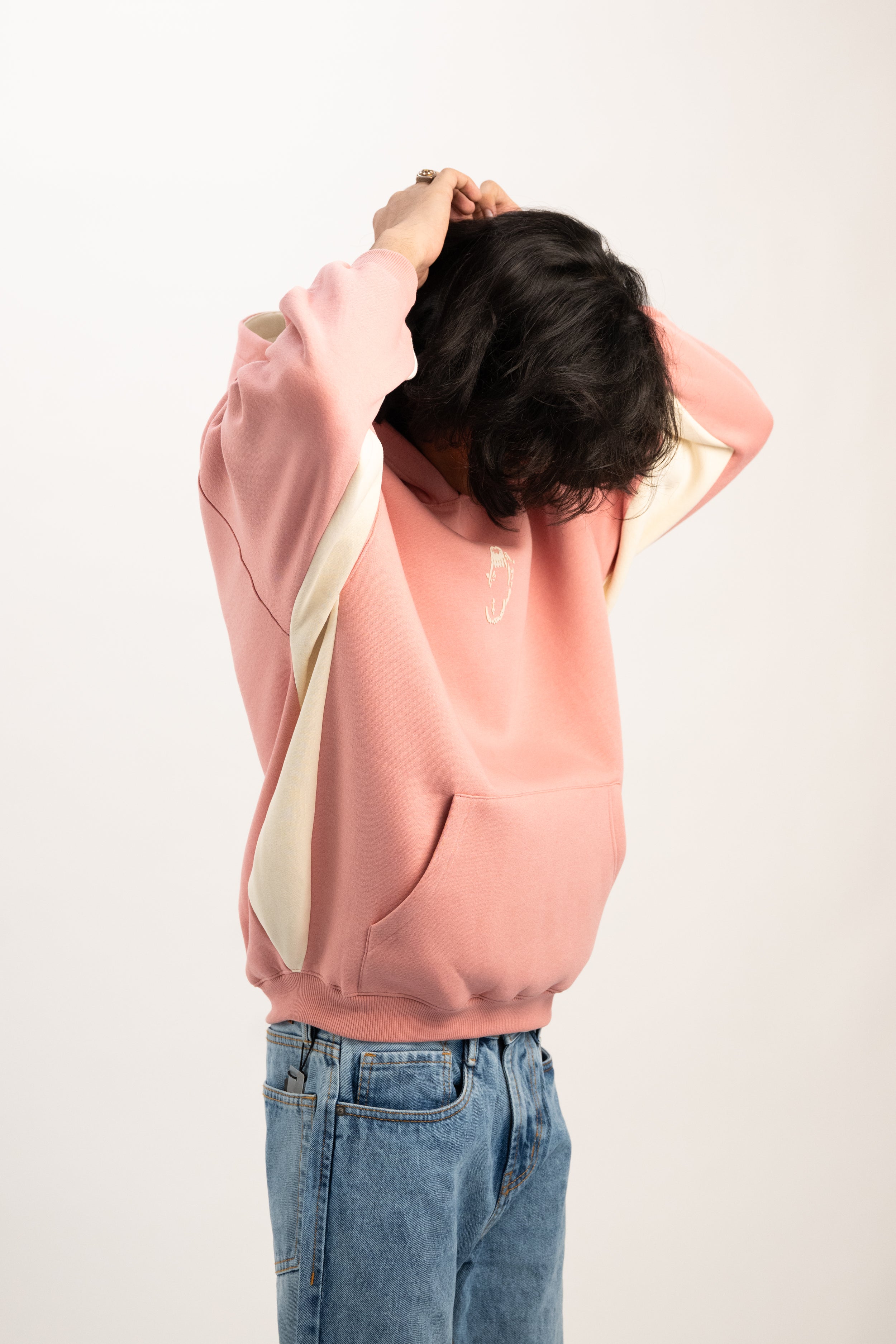 Essential Hoodie - Pink/Vanilla