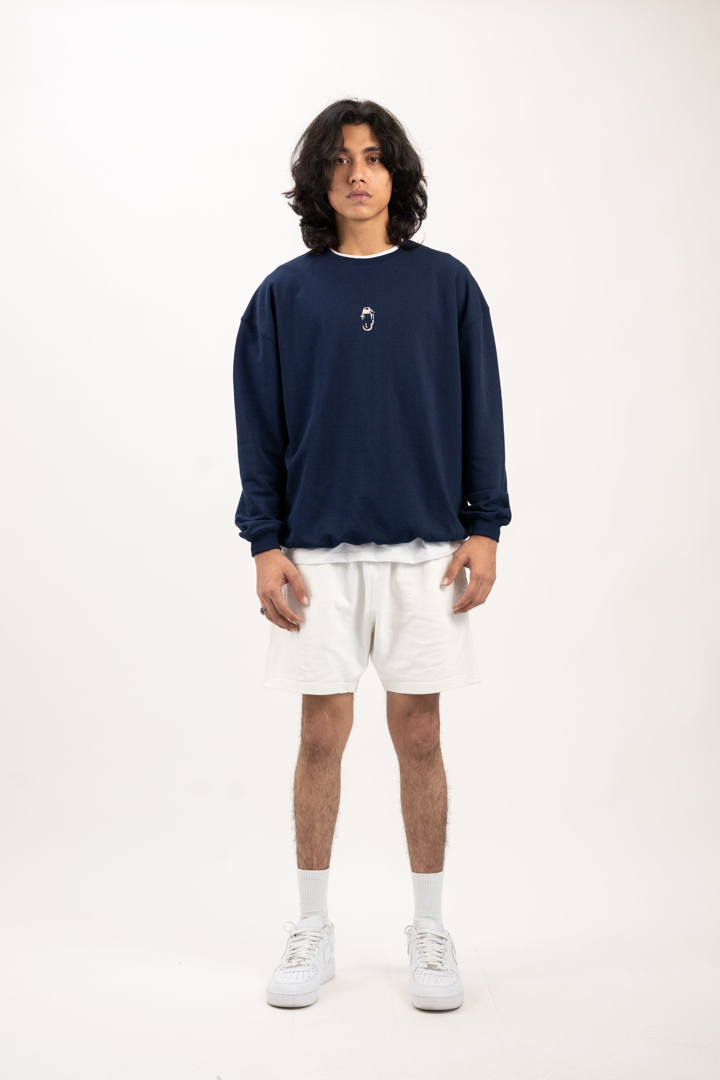 Essential Sweatshirt - Midnight Blue