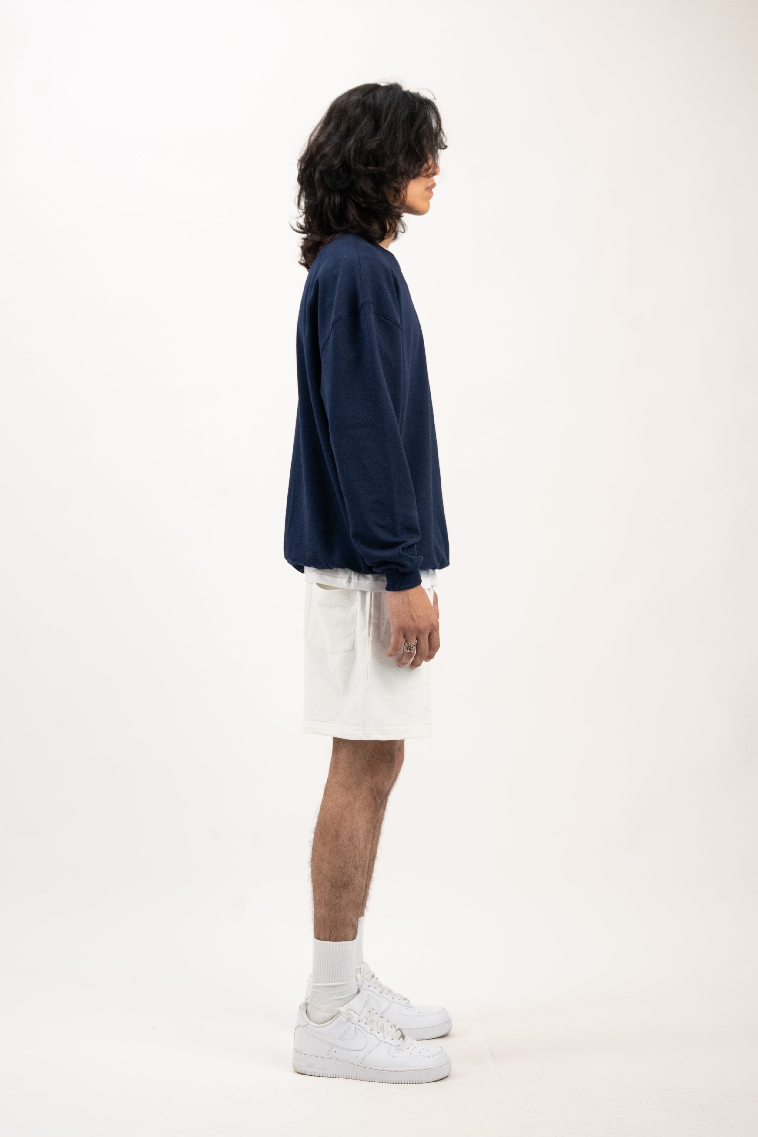 Essential Sweatshirt - Midnight Blue