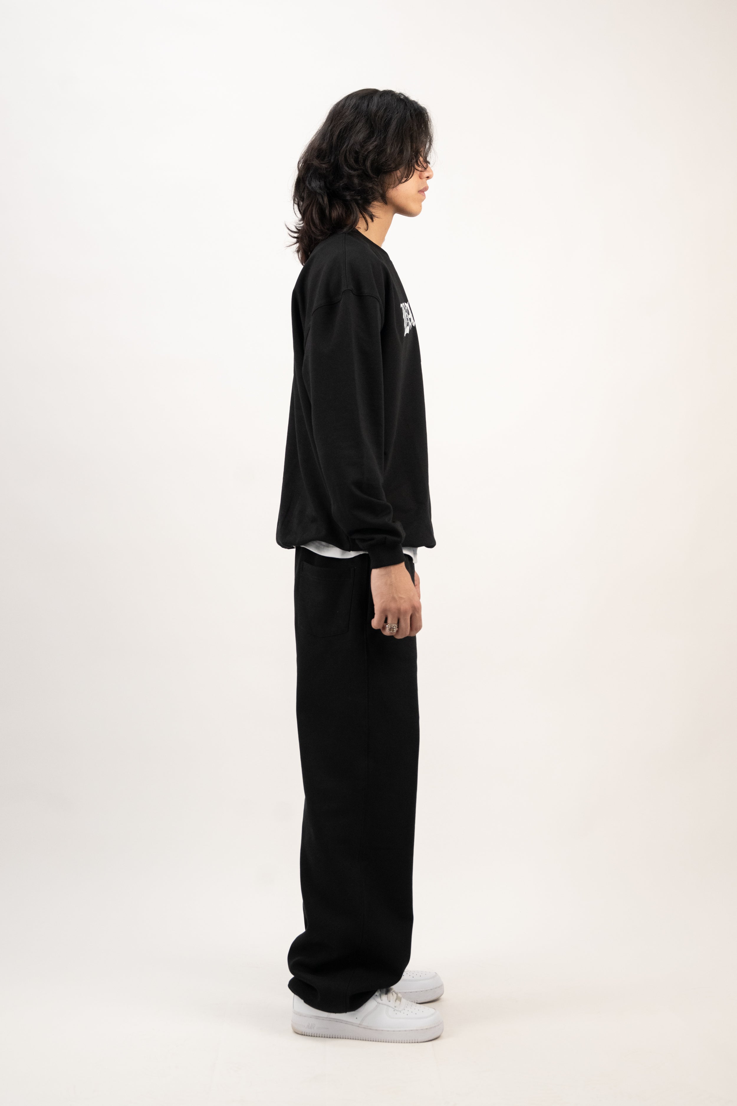 Graphic Sweatshirt - Black