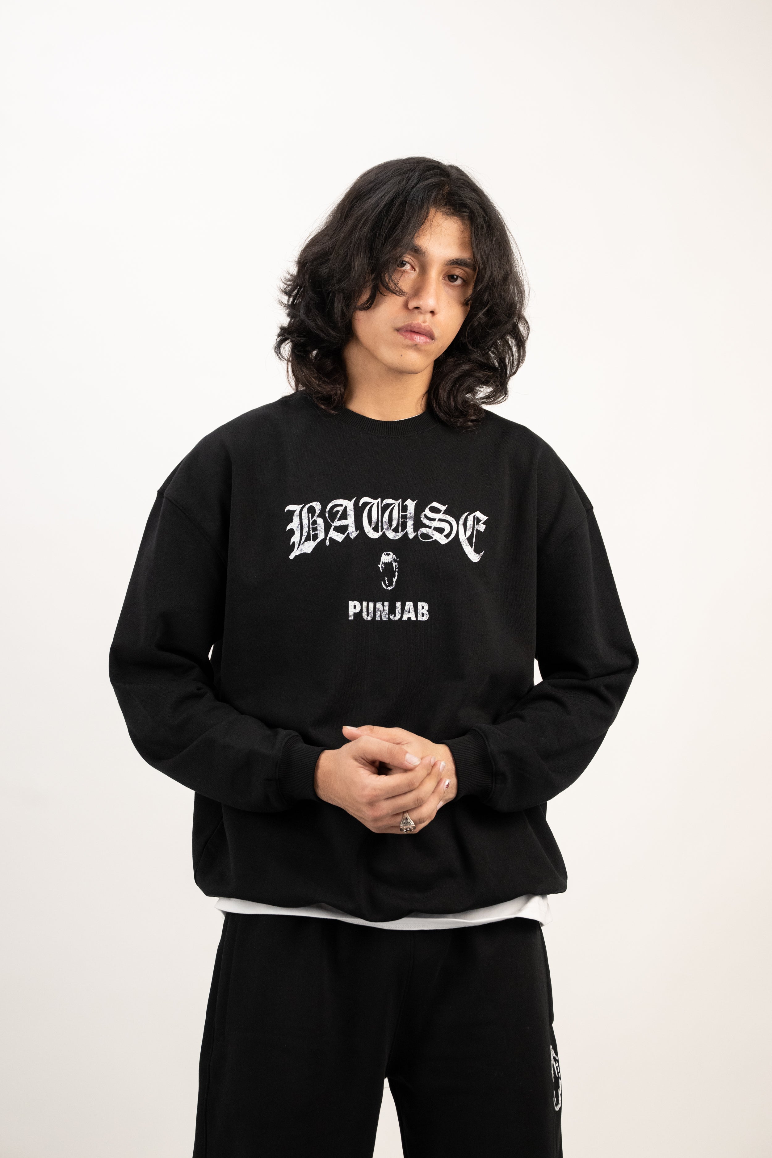 Graphic Sweatshirt - Black