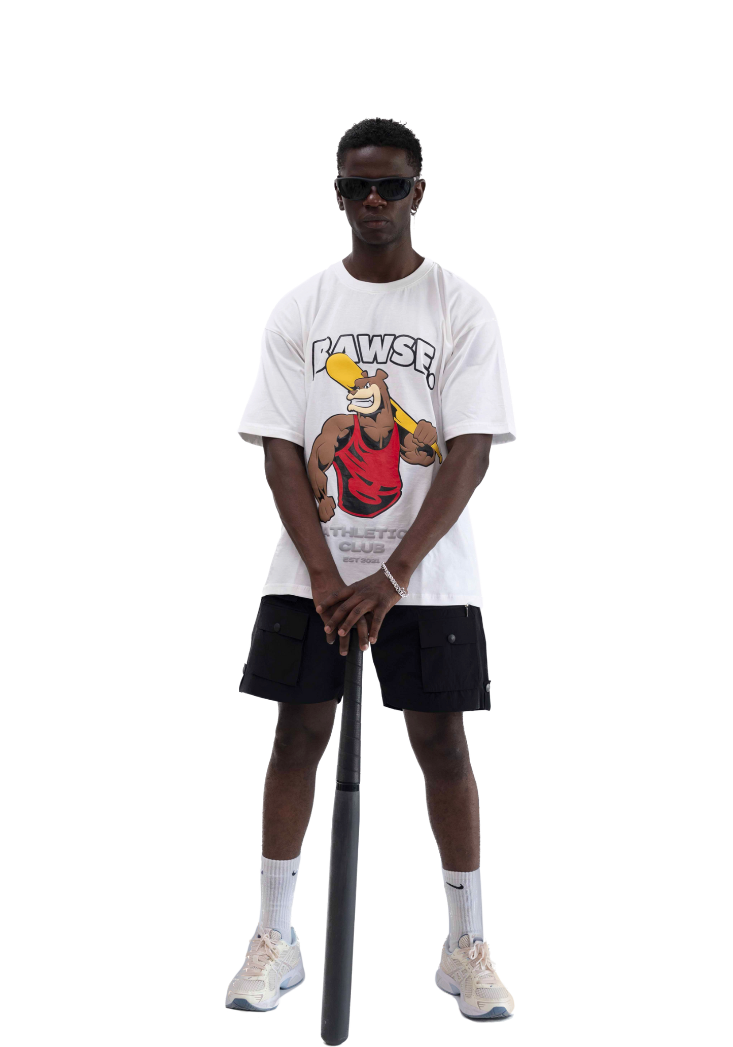 BAWSE Bear T-shirt - White