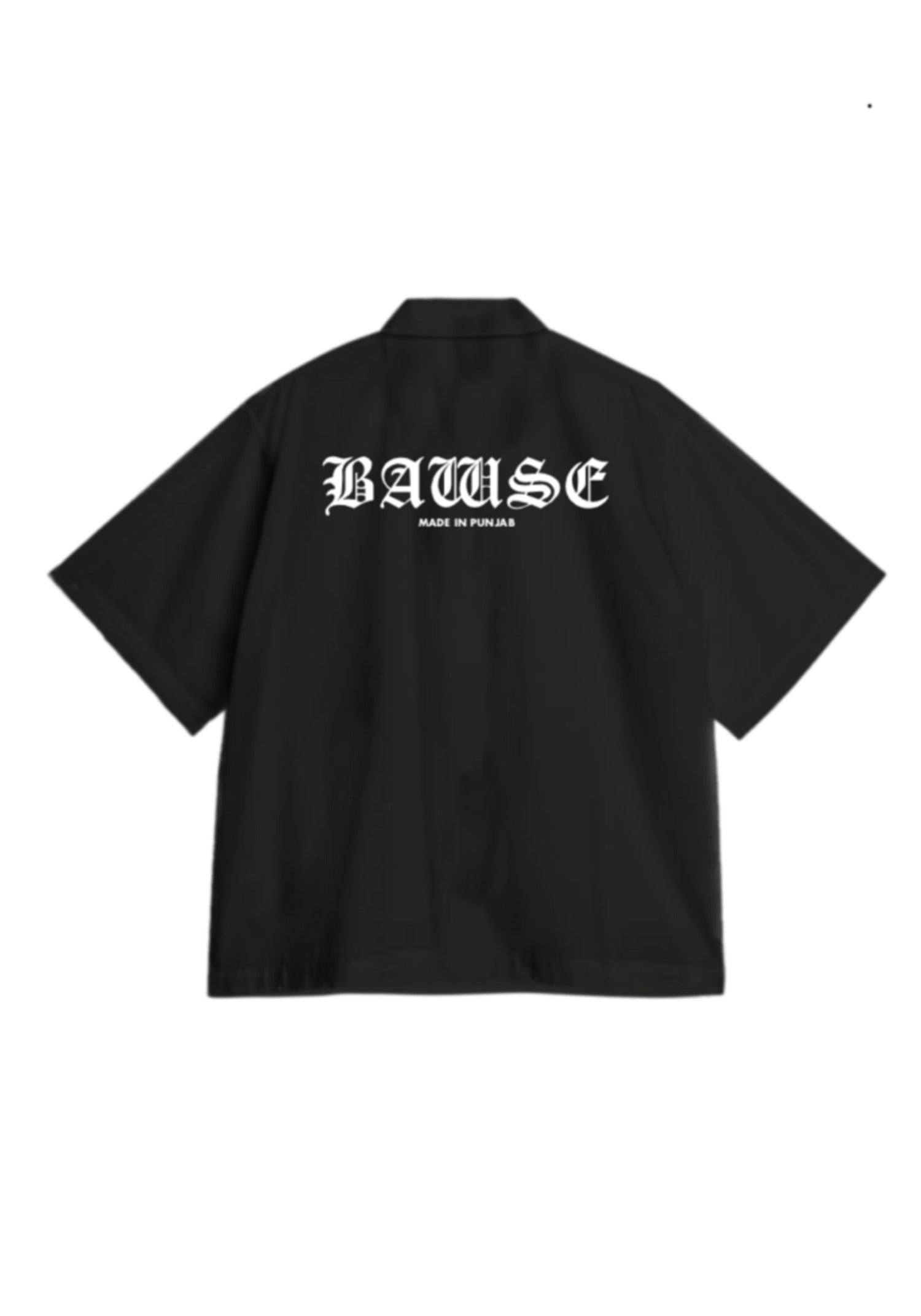 Boxy Fit Shirt - Black