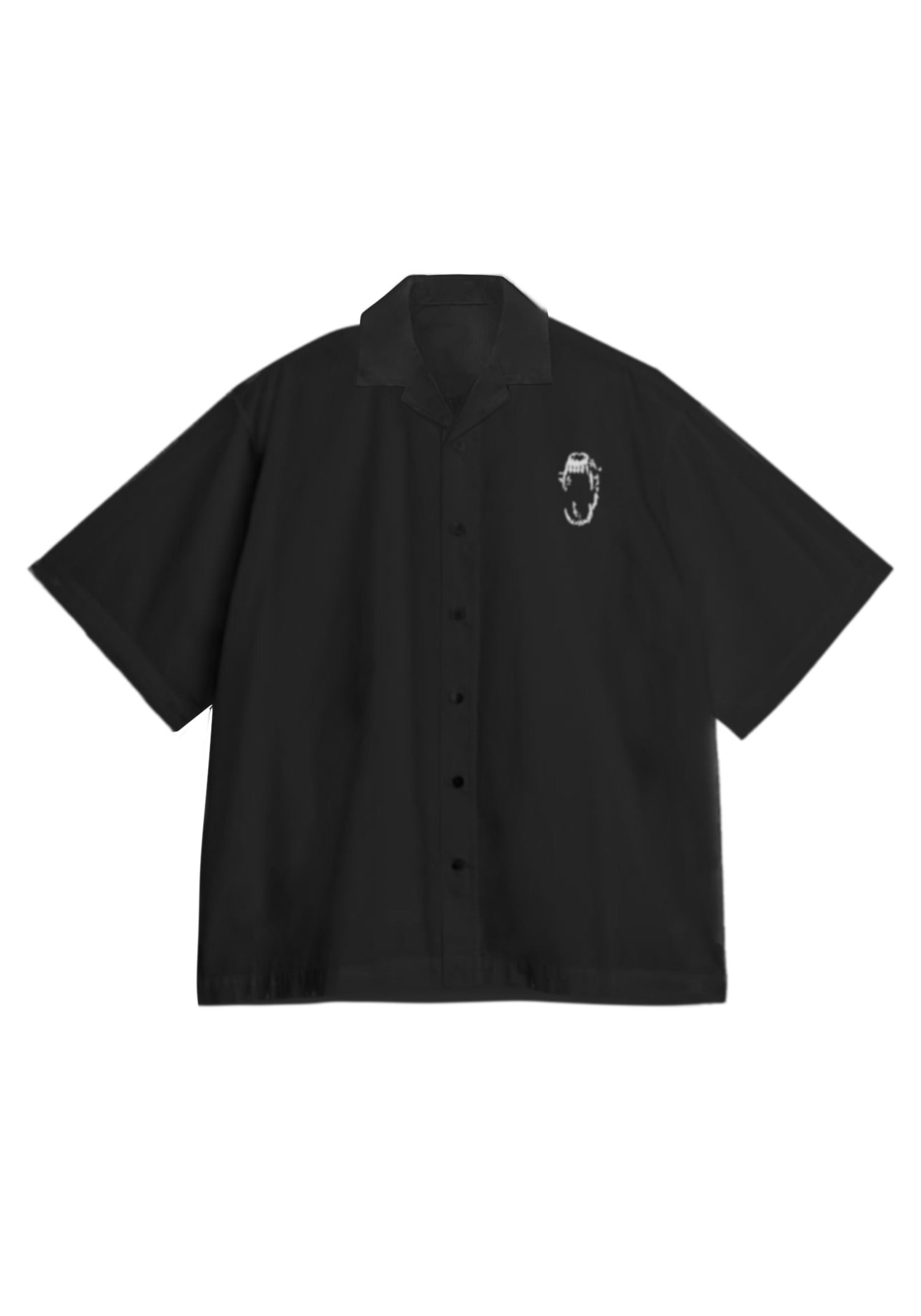 Boxy Fit Shirt - Black
