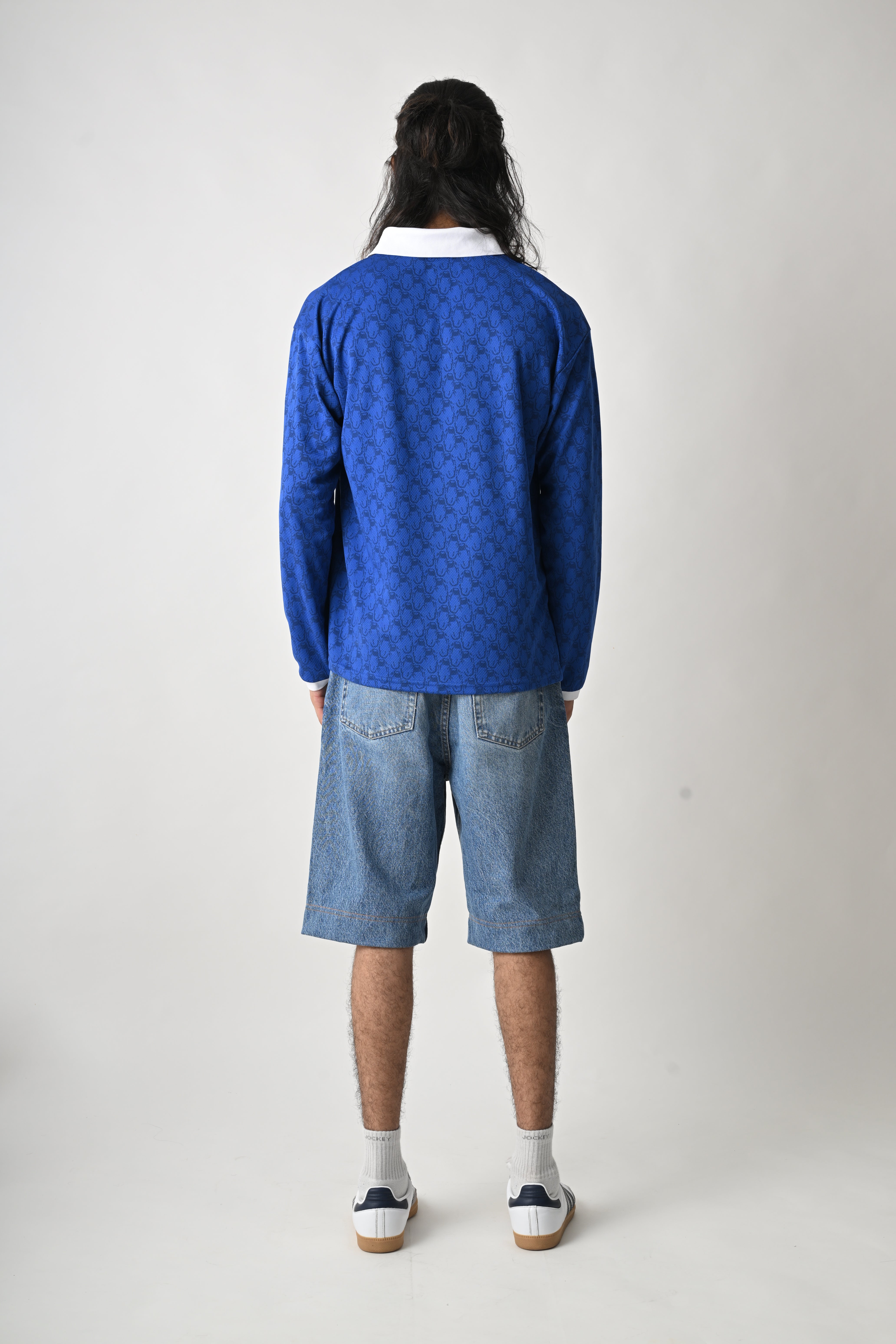 Long sleeve Jersey - Cobalt Blue.