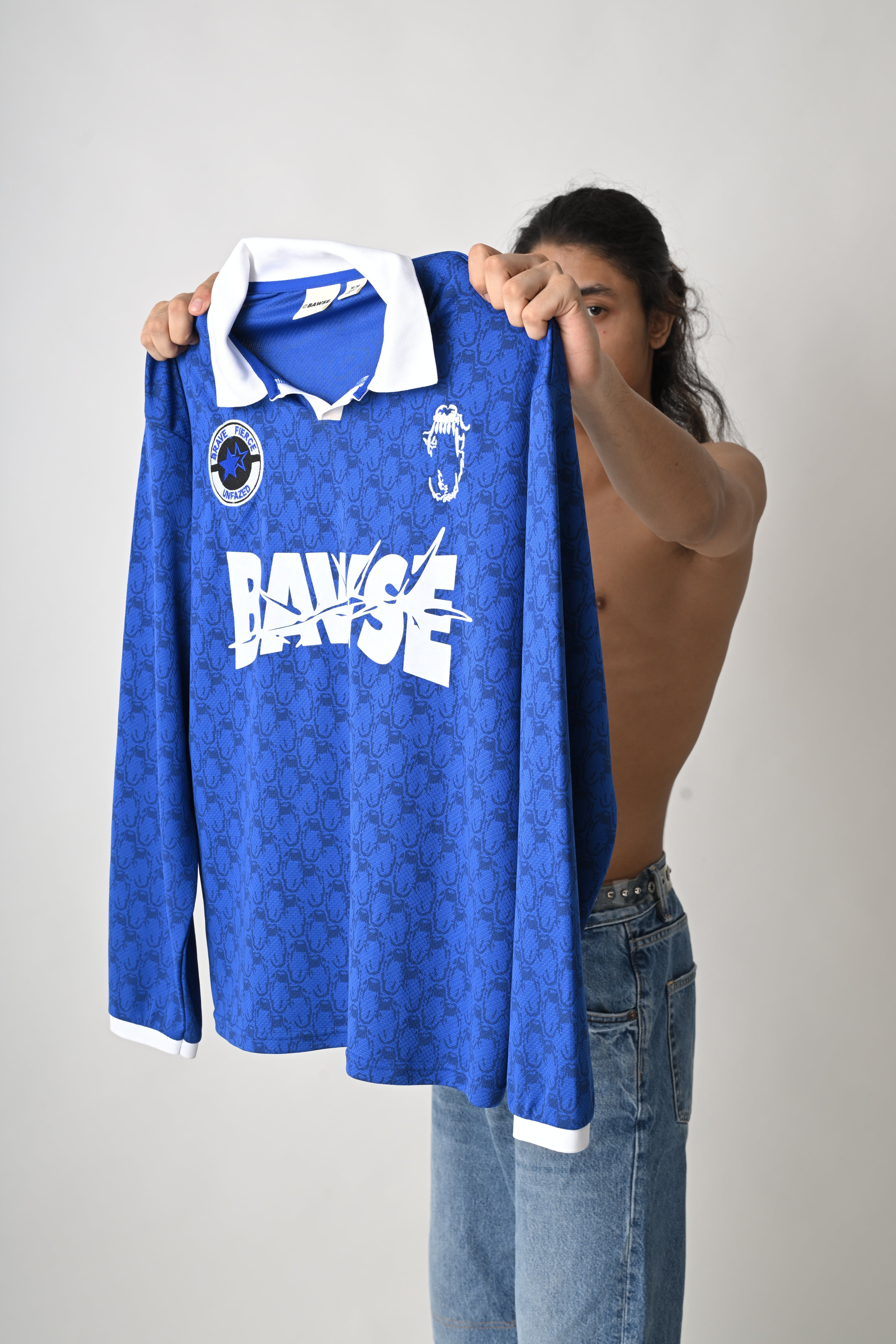 Long sleeve Jersey - Cobalt Blue.