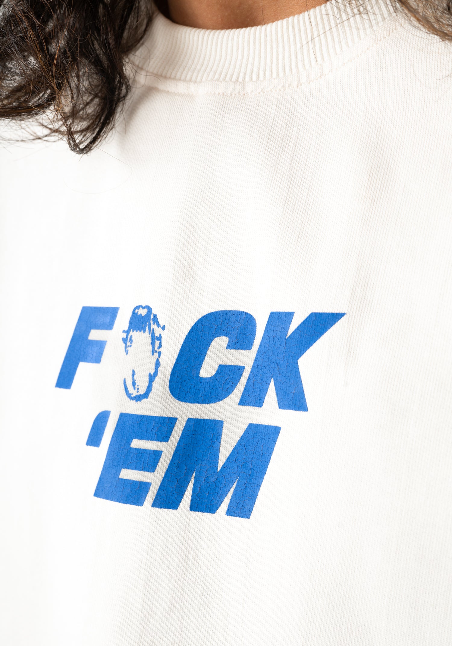 Graphic Heavyweight T-shirt - Vintage white