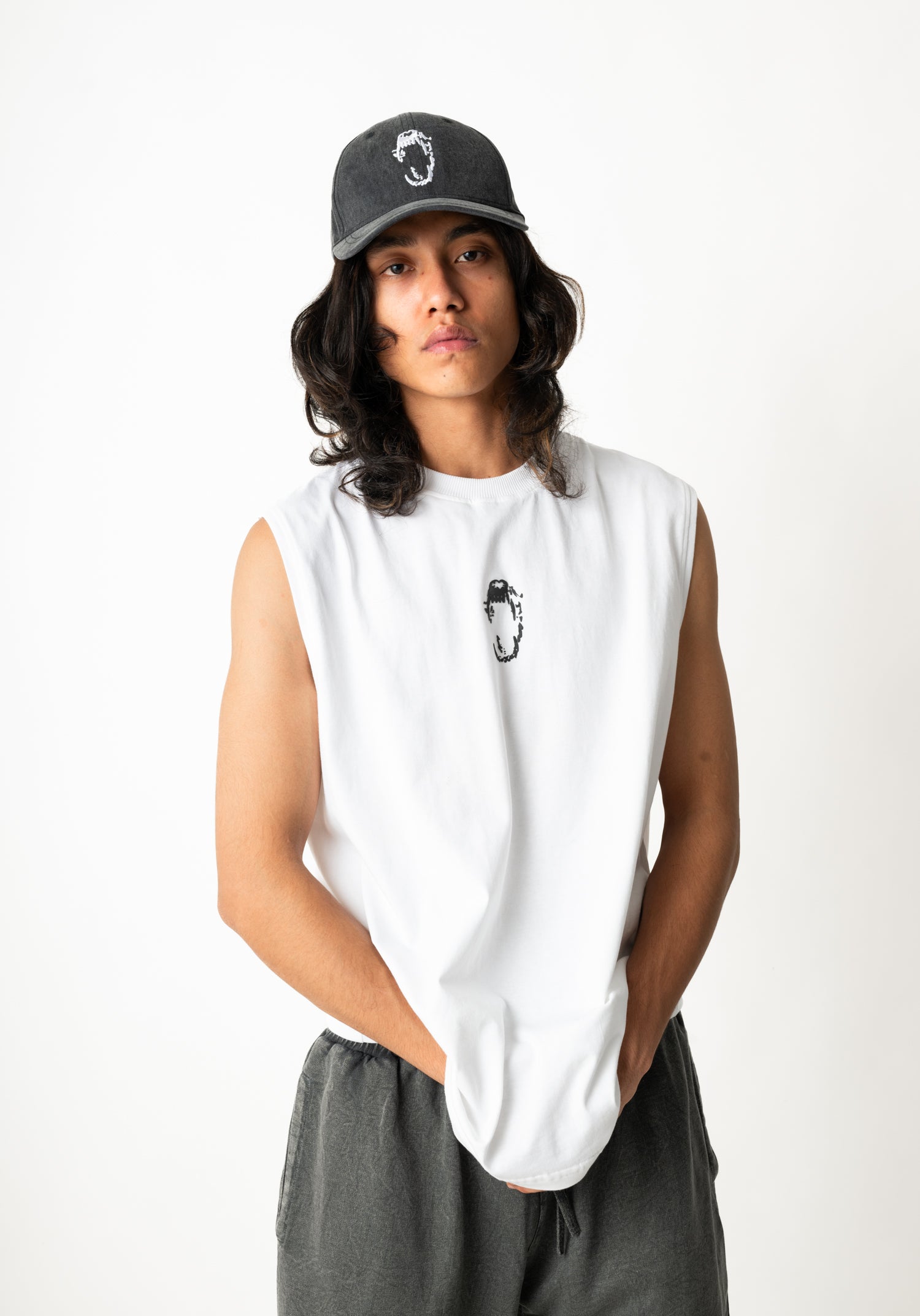 BAWSE Embroidered Cap - Washed Gray