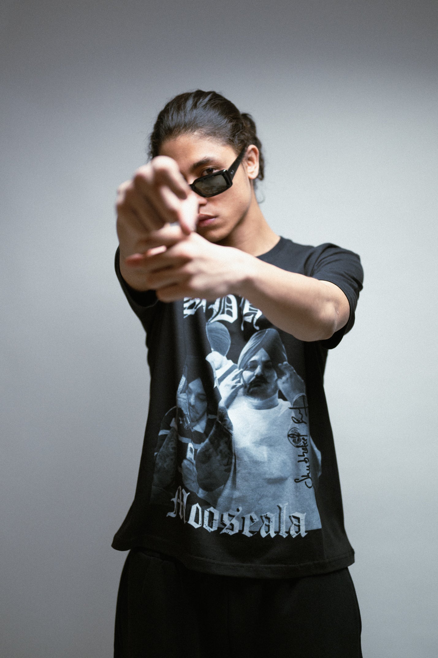 Vintage Sidhu T-shirt - Black