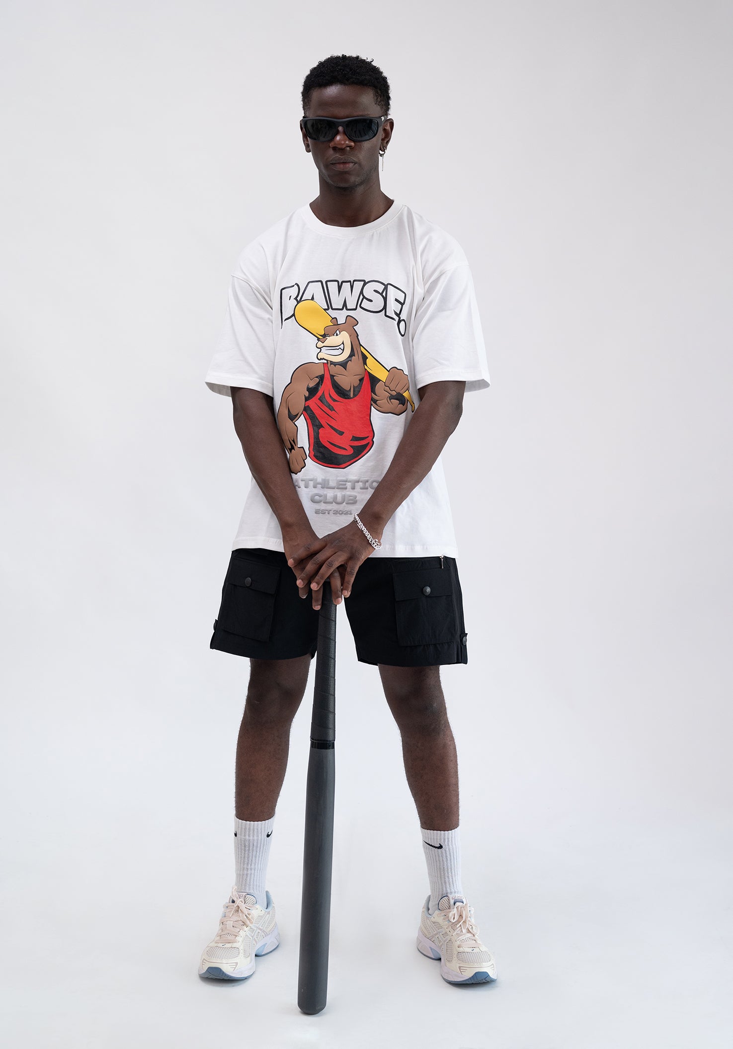 BAWSE Bear T-shirt - White