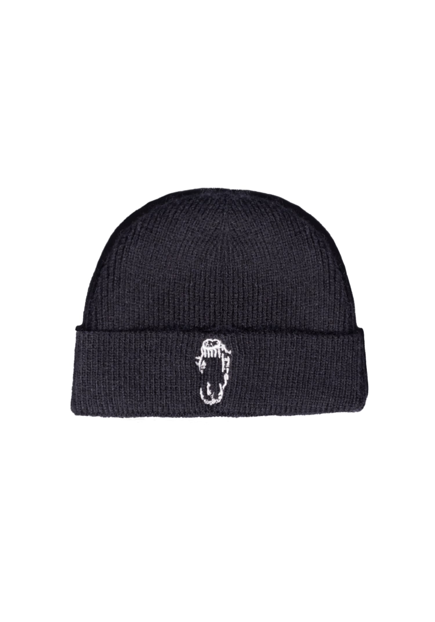 Fisherman Beanie-Black