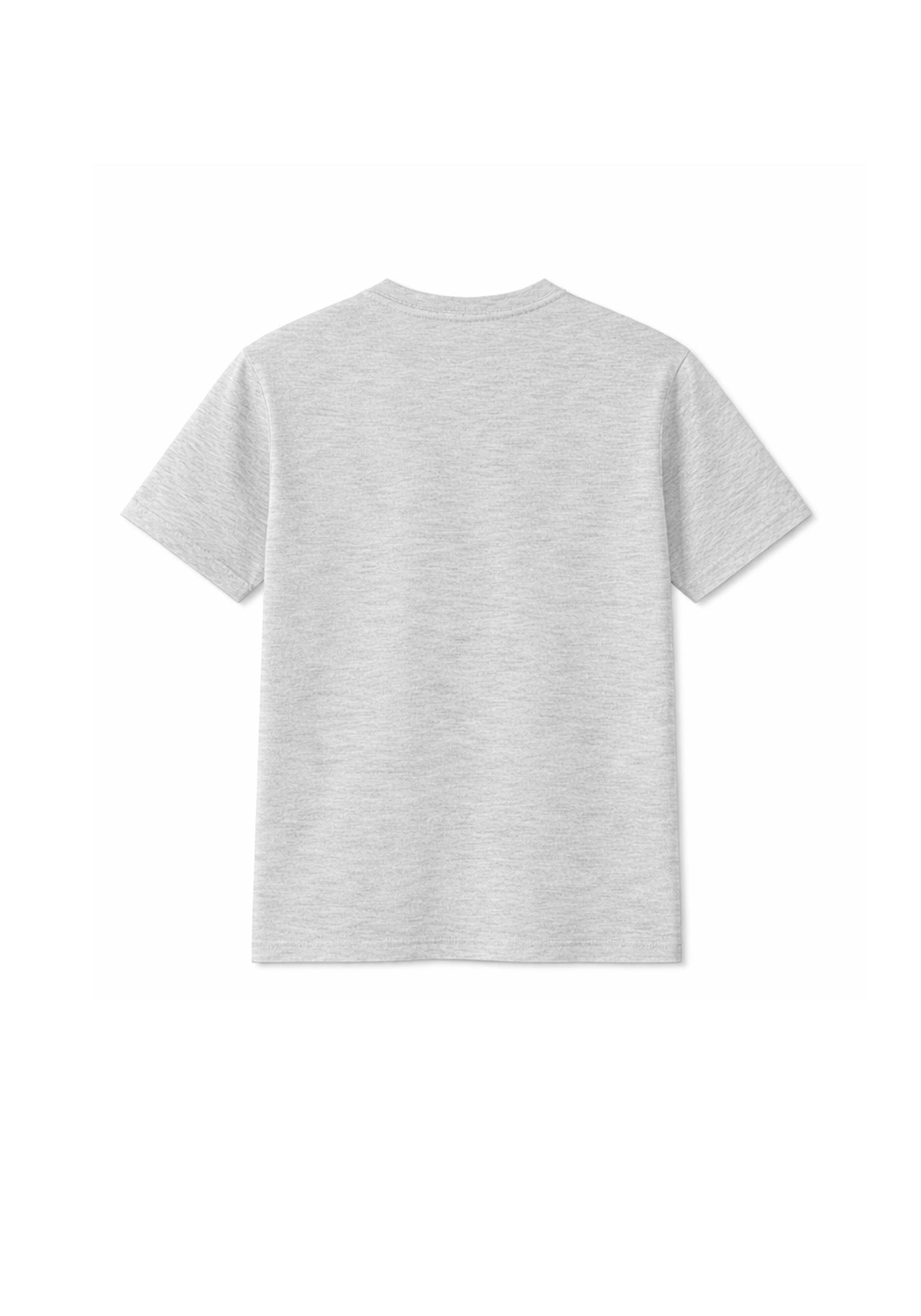 Athletic Fit Cotton T-Shirt - Heather Gray