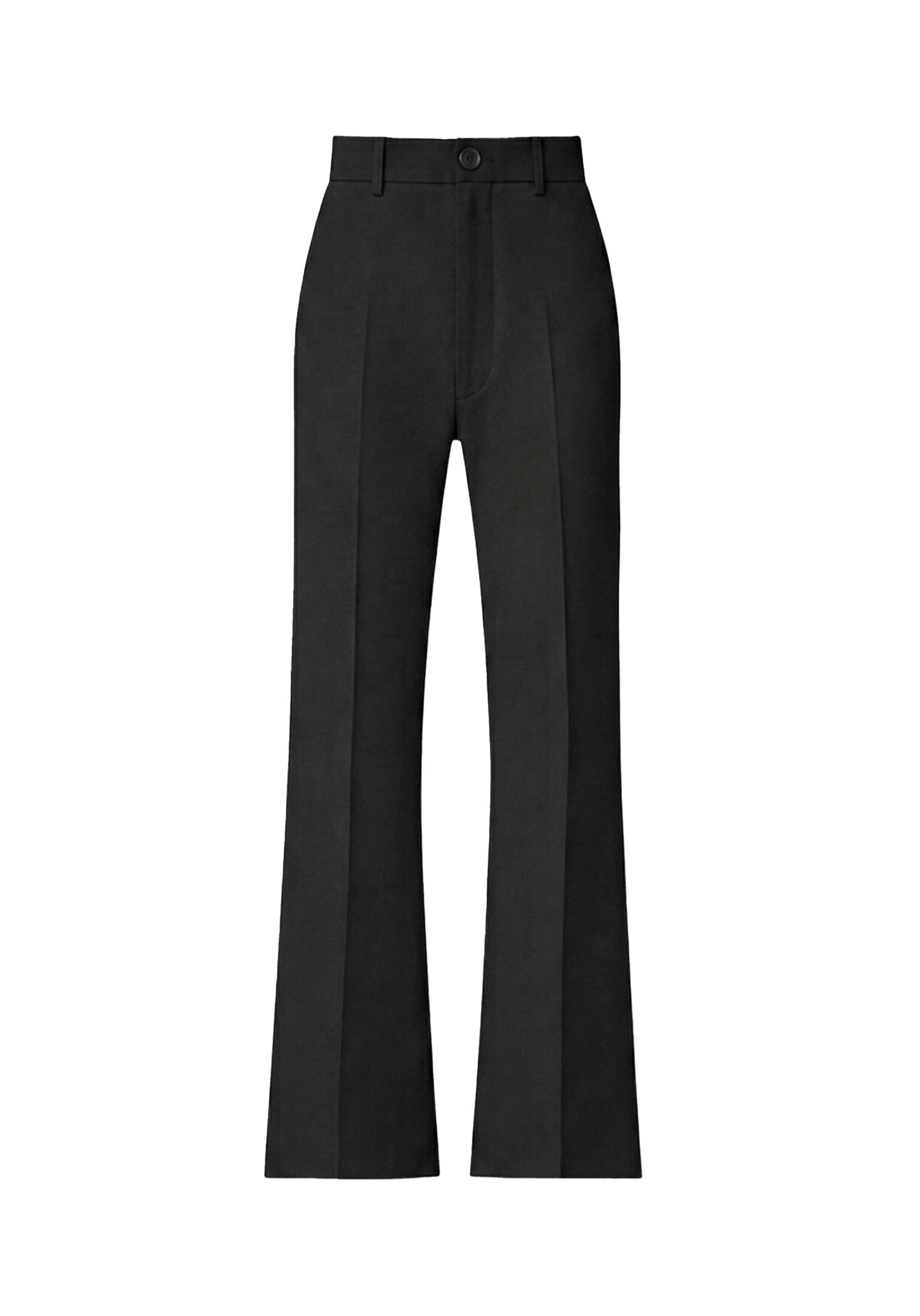 Flared Trousers - Black