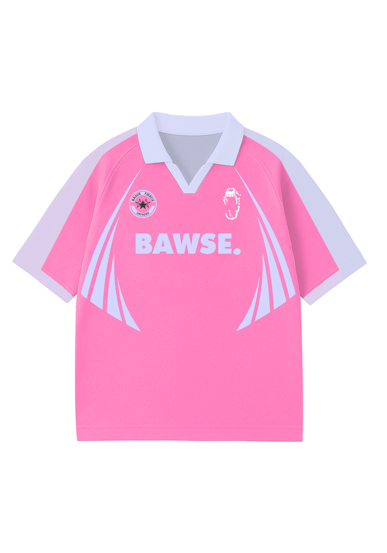 Football Jersey - Pastel Pink