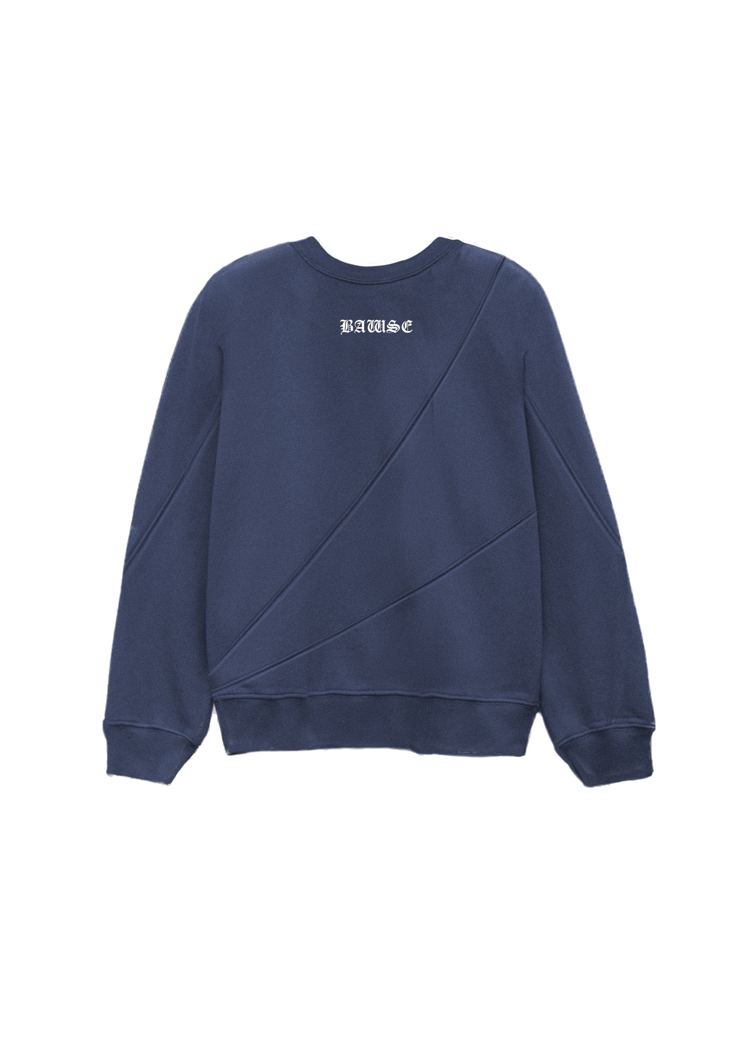 Reconstructed Sweatshirt-Denim Blue