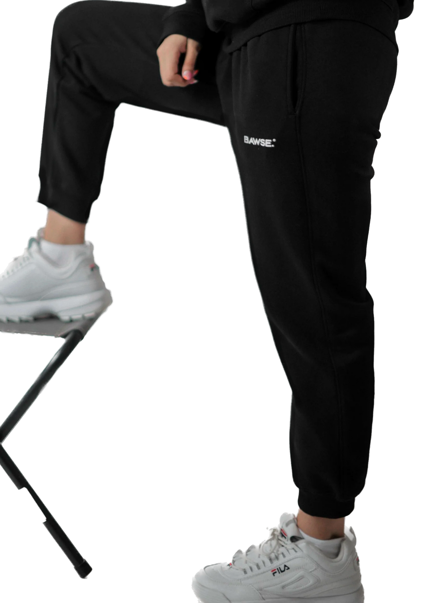 Relaxed Fit Winter Jogger - Black