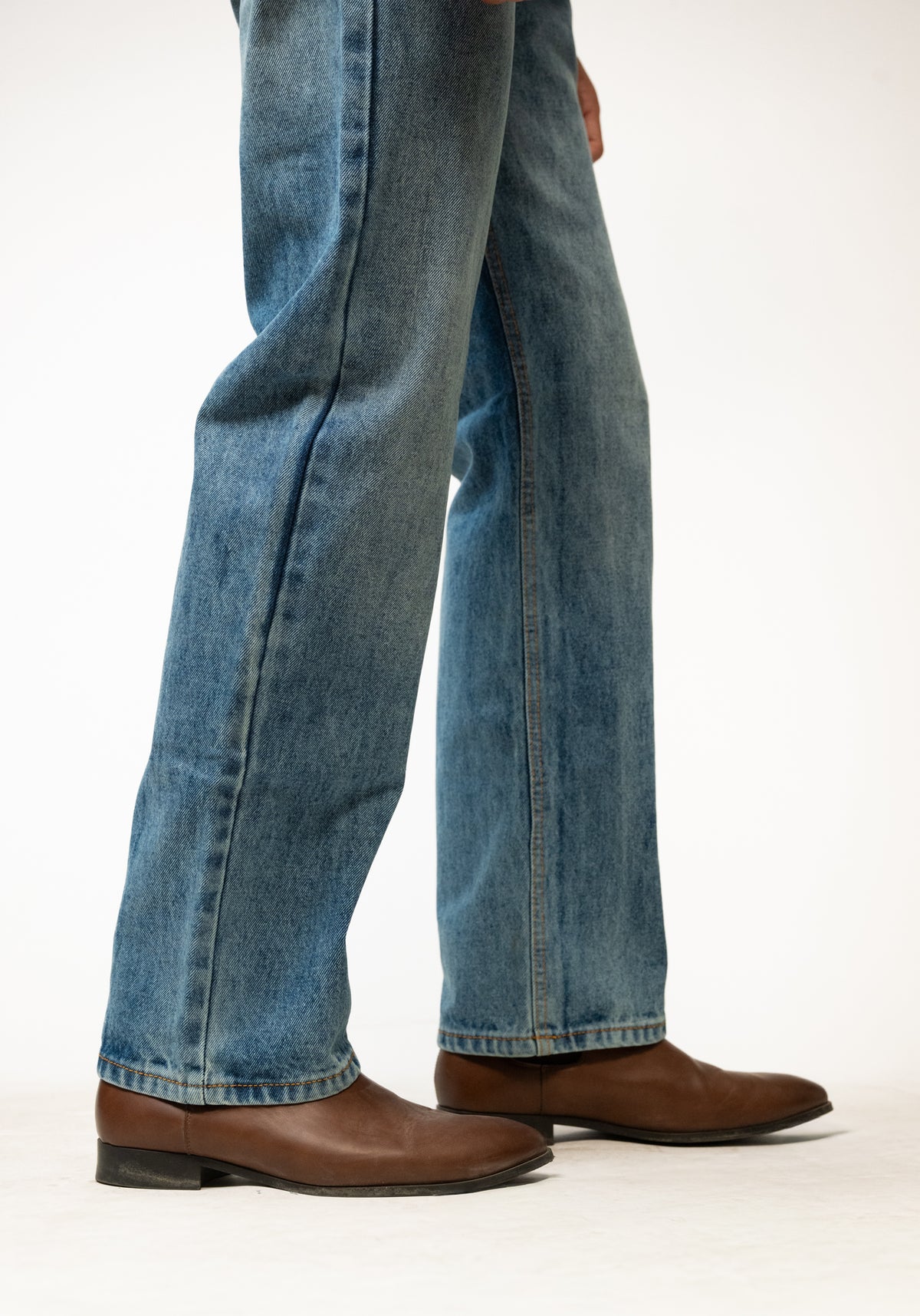 Straight Fit Jeans - Dark Wash