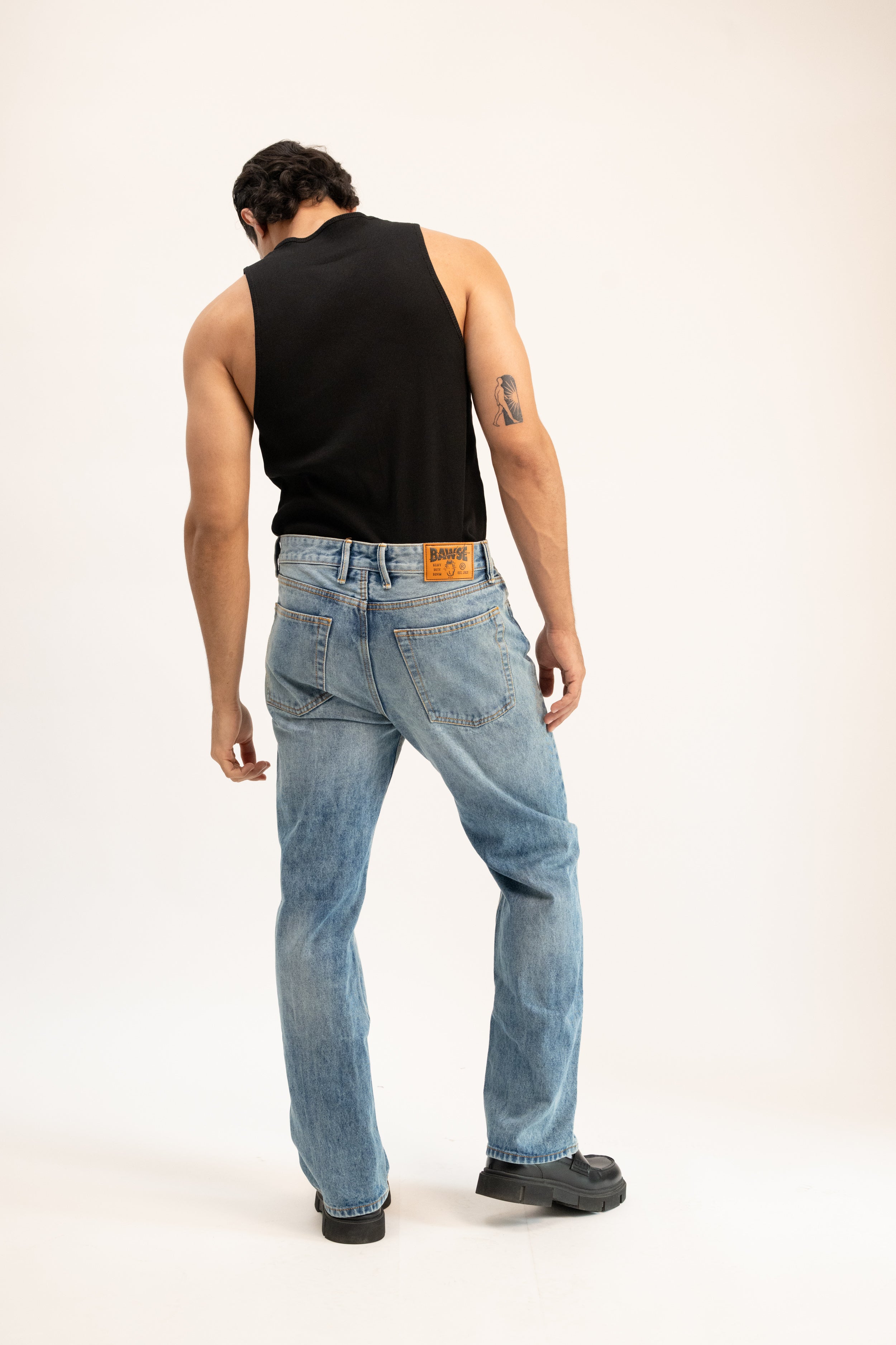 Straight Fit Jeans - Dark Wash