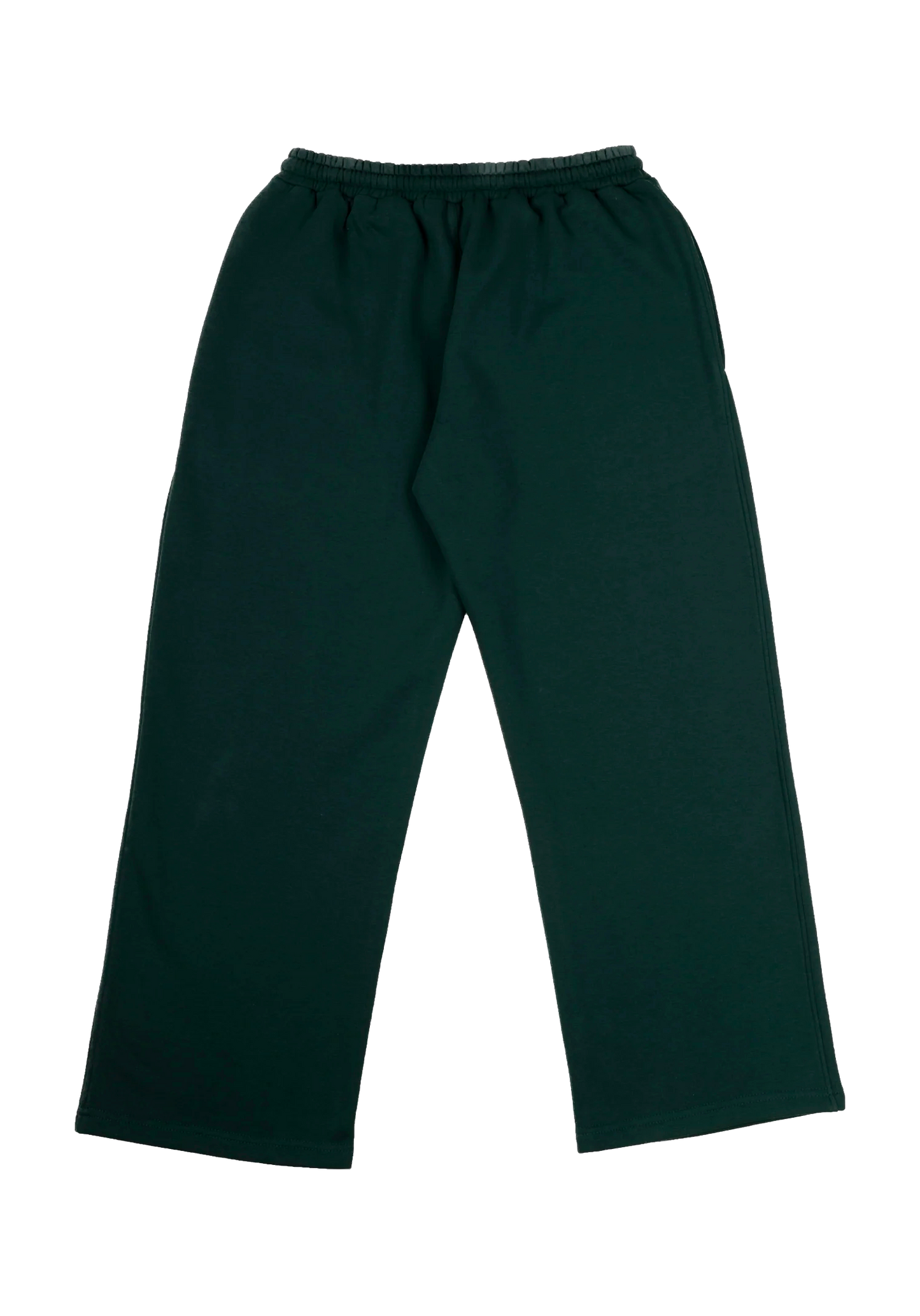 Straight Leg Baggy Joggers - Midnight Green