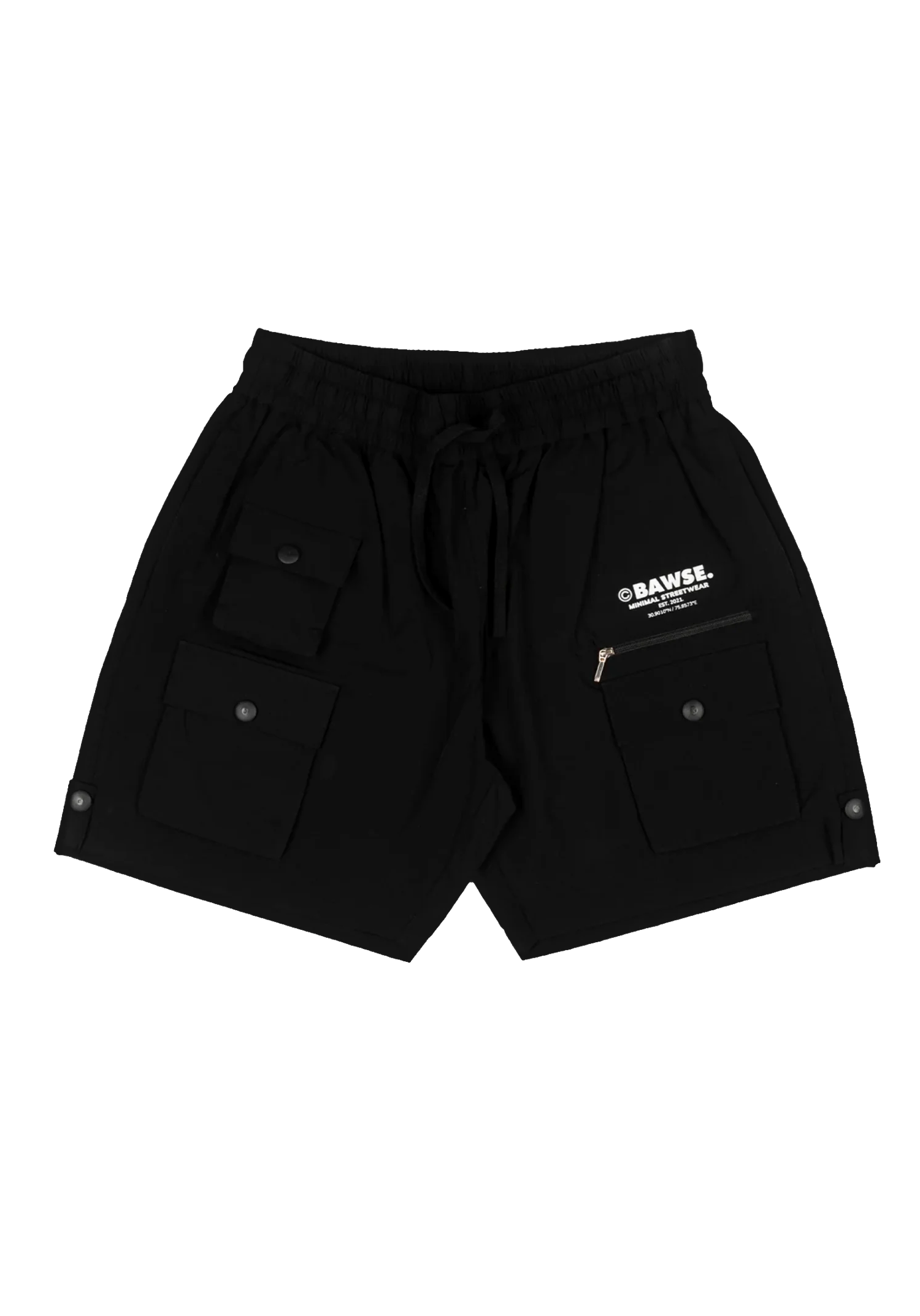 Tech Utility Shorts Black BAWSE.