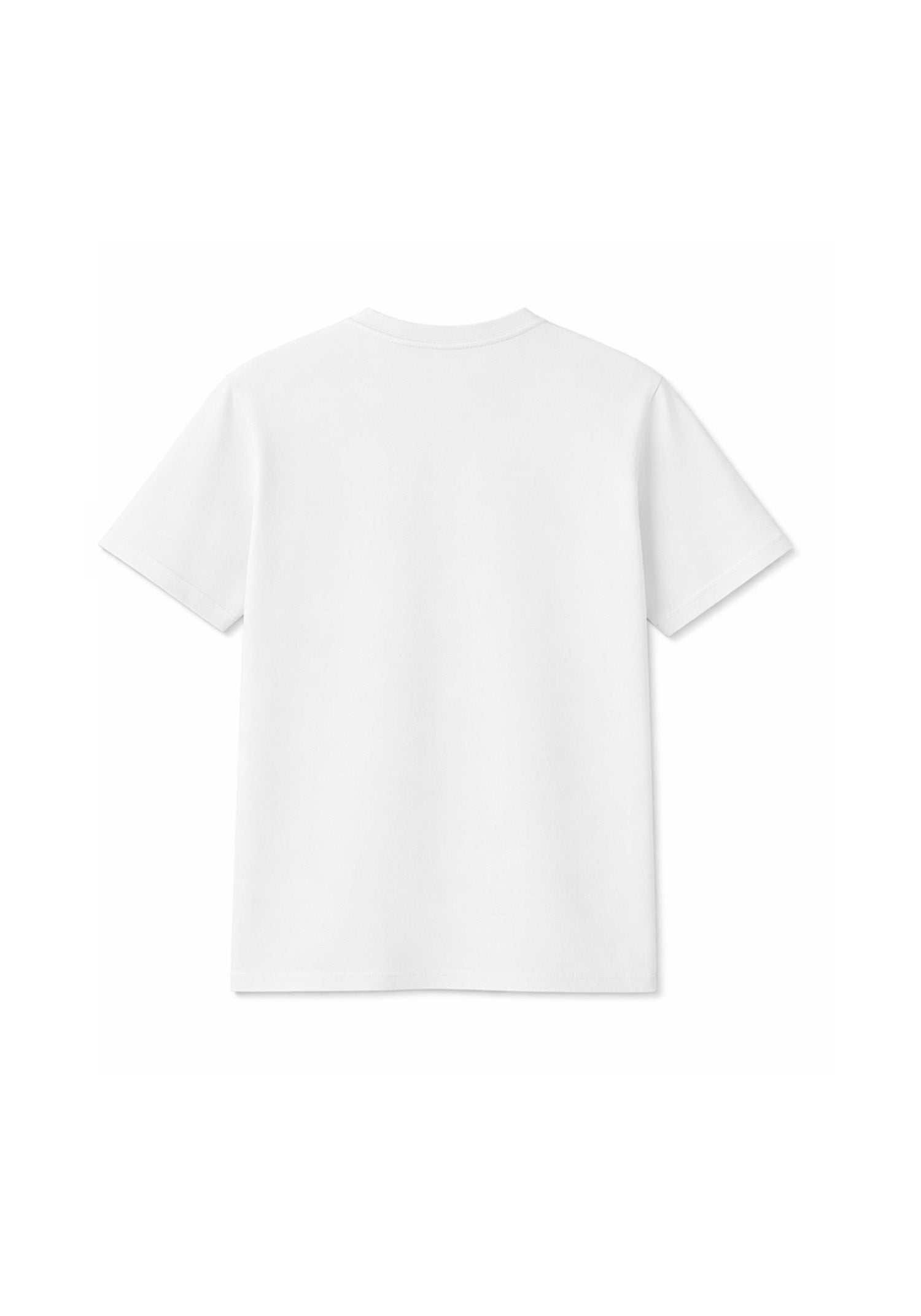 Athletic Fit Cotton T-Shirt - White