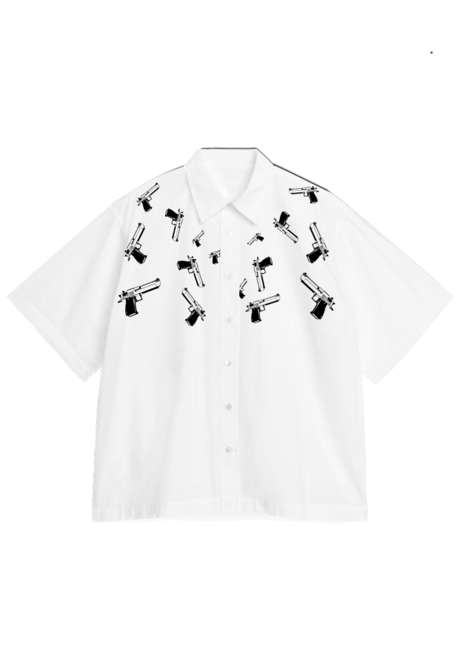 Boxy Fit Shirt - White