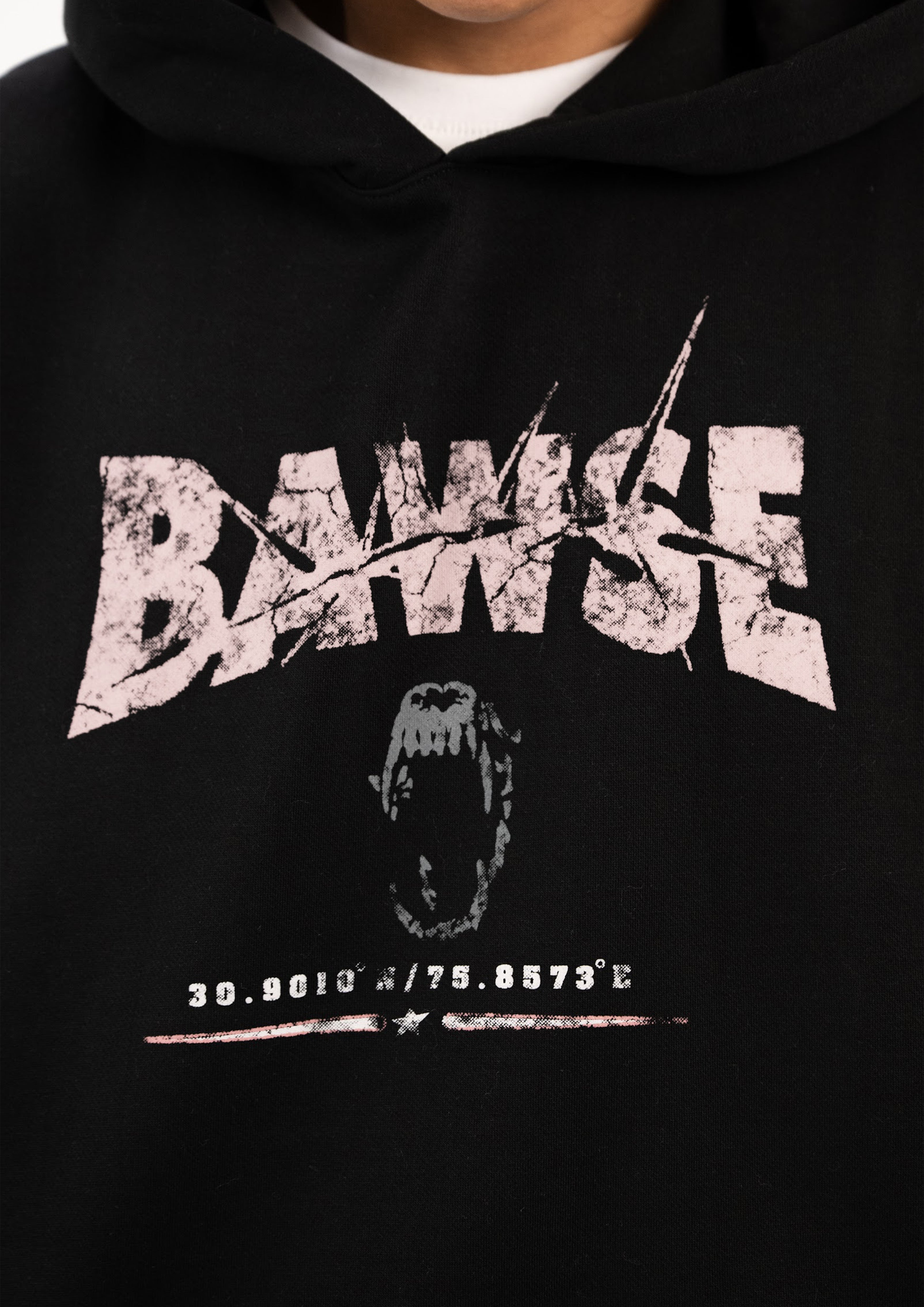 Signature Graphic Hoodie - Black