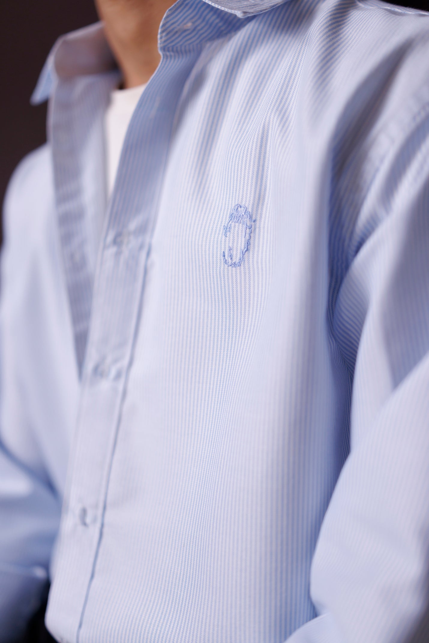 Oxford Shirt- Mist Blue