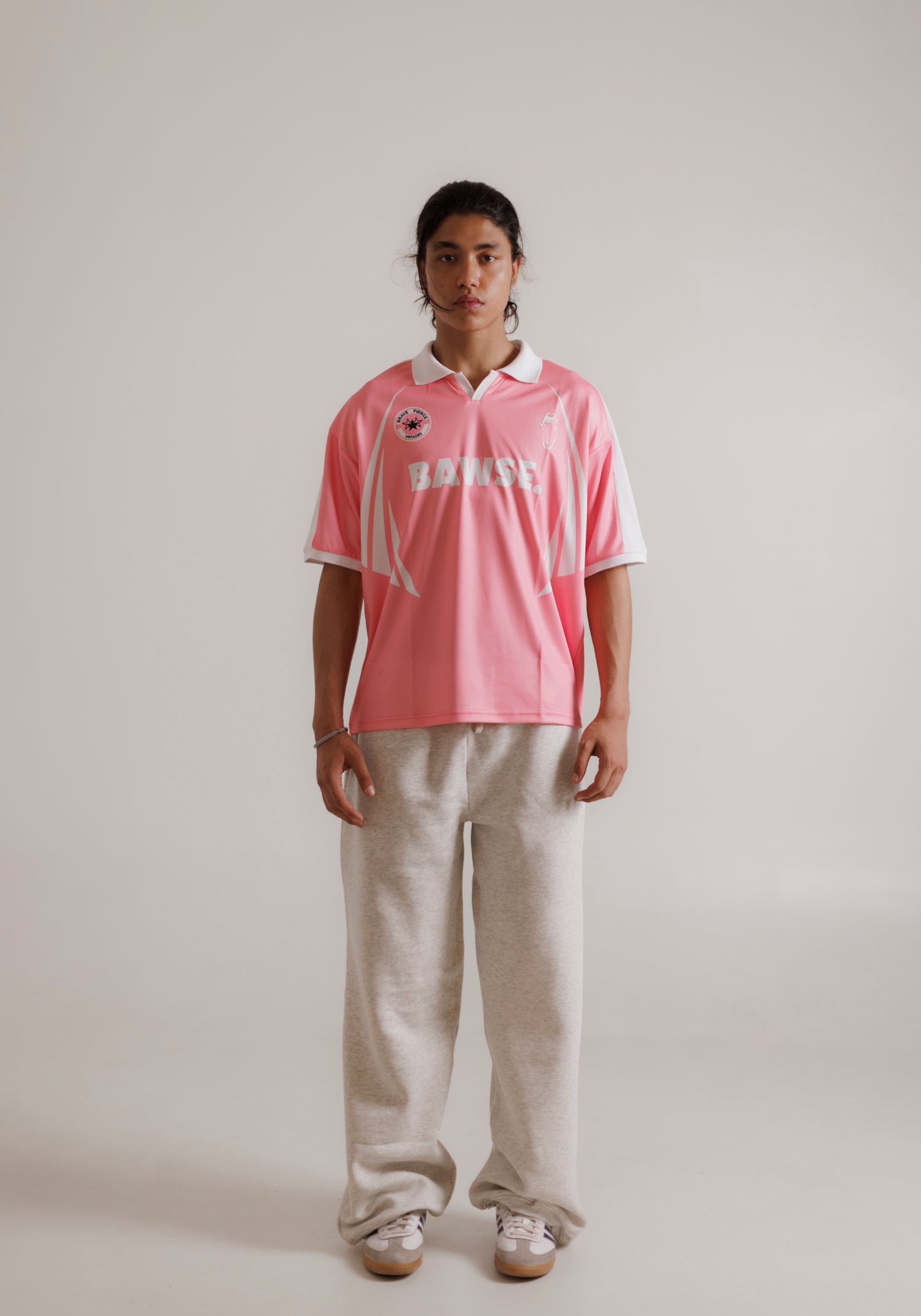 Football Jersey - Pastel Pink