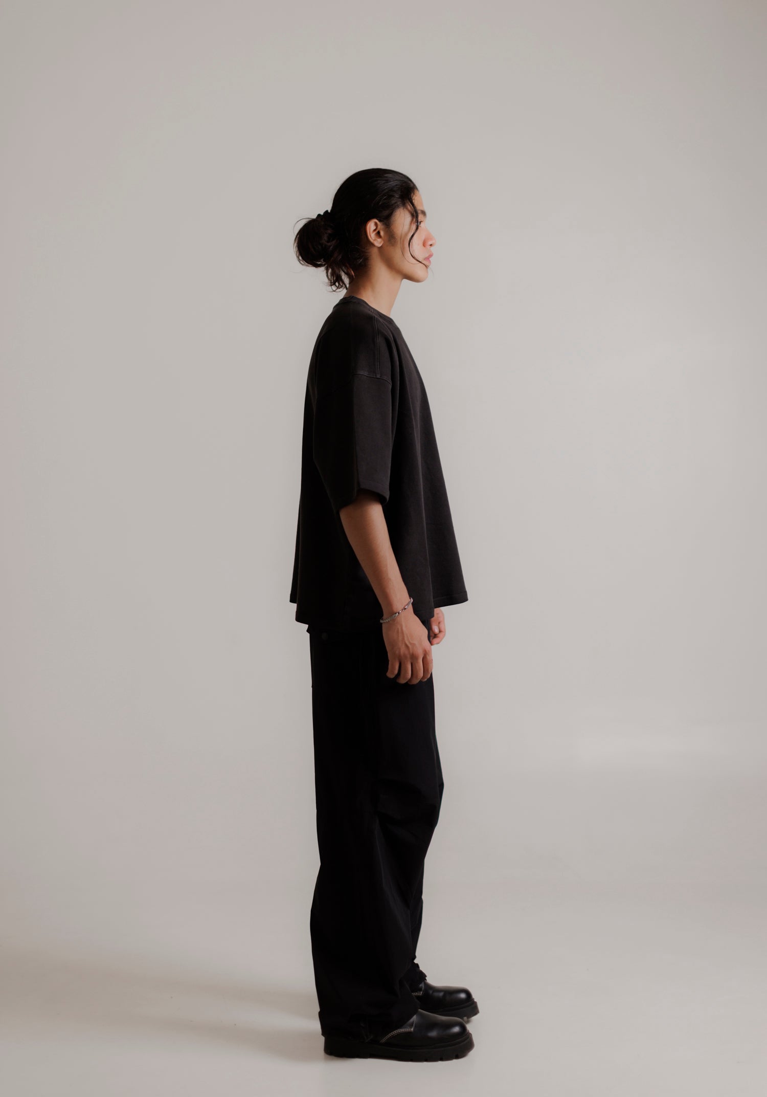 Heavyweight T-shirt -Washed Black