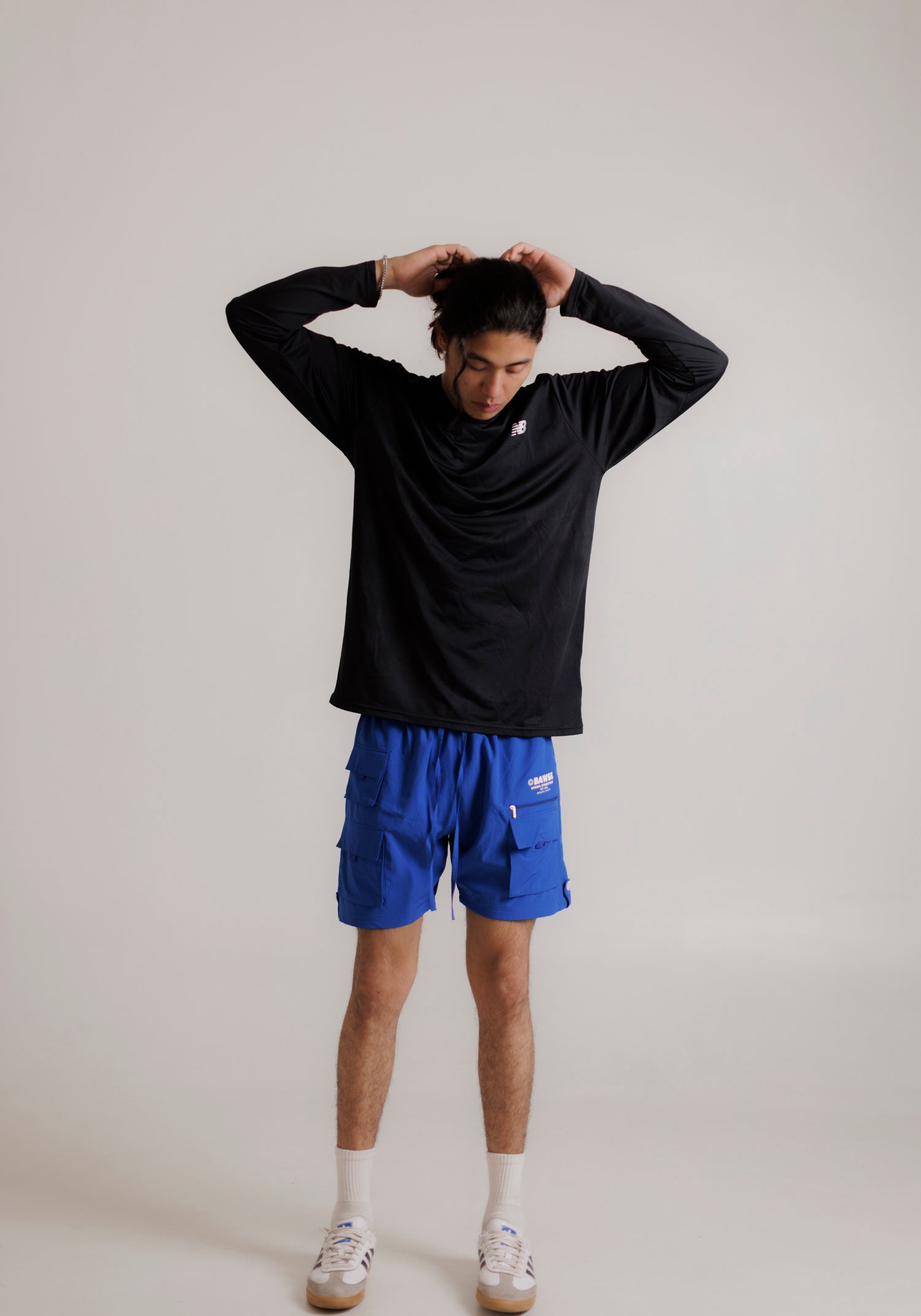Tech Utility Shorts - Cobalt Blue