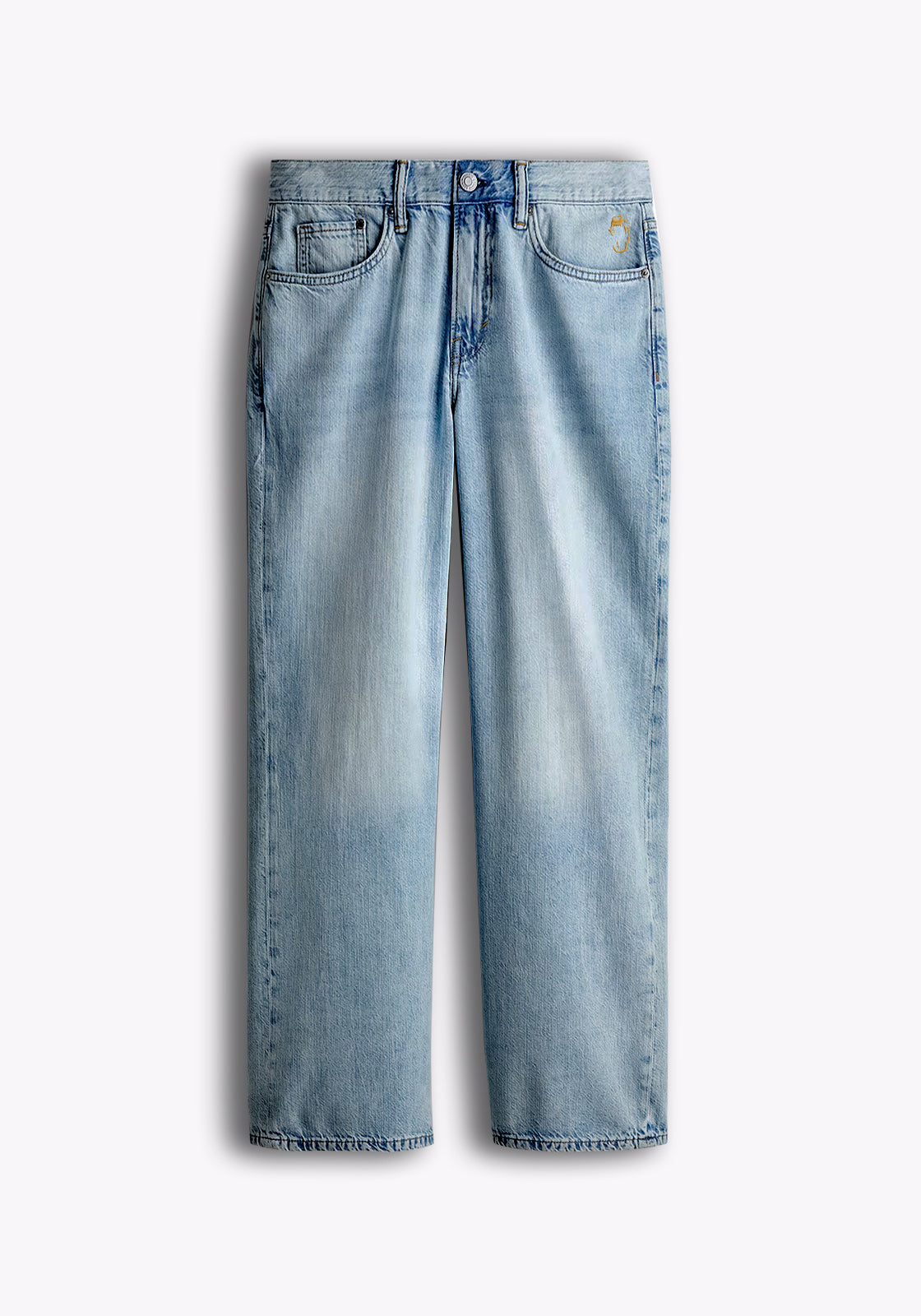 Straight Fit Jeans Dark Wash - Main Image