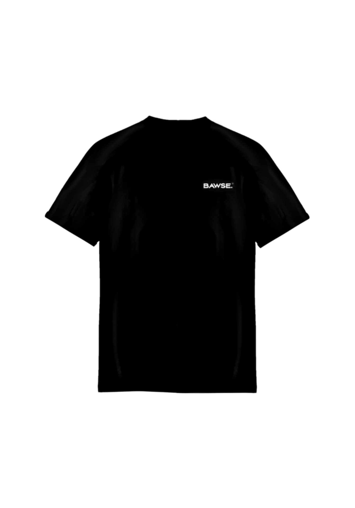 Athletic Fit Cotton T-Shirt - Black